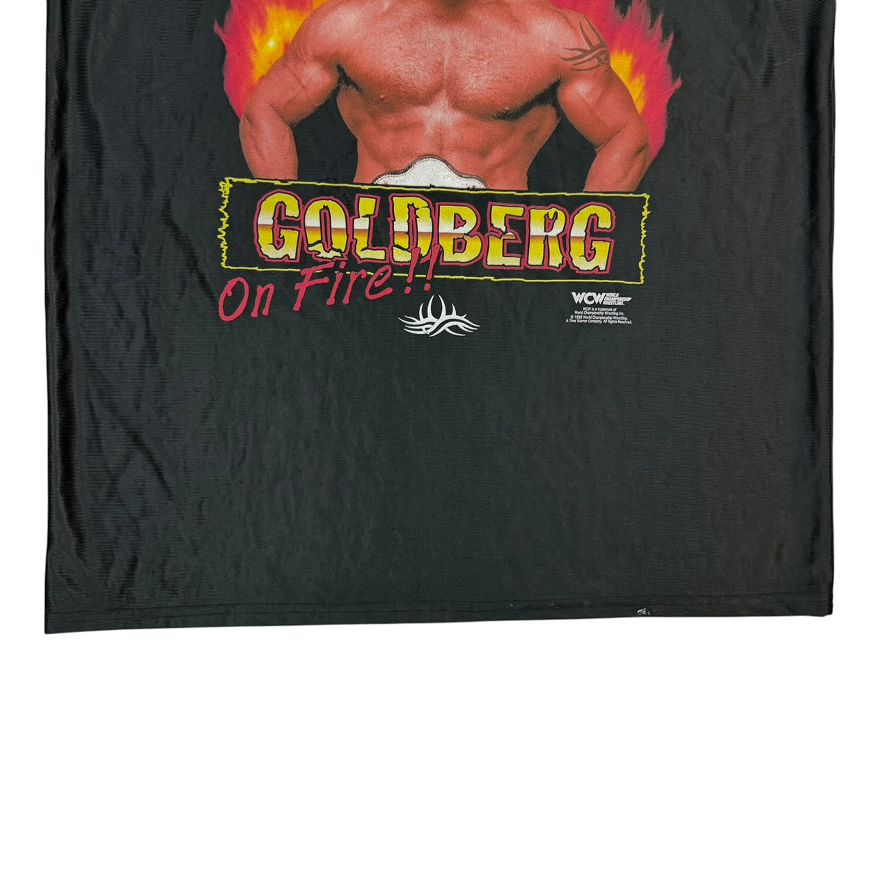 Vintage 1998 WCW Goldberg Jersey Black