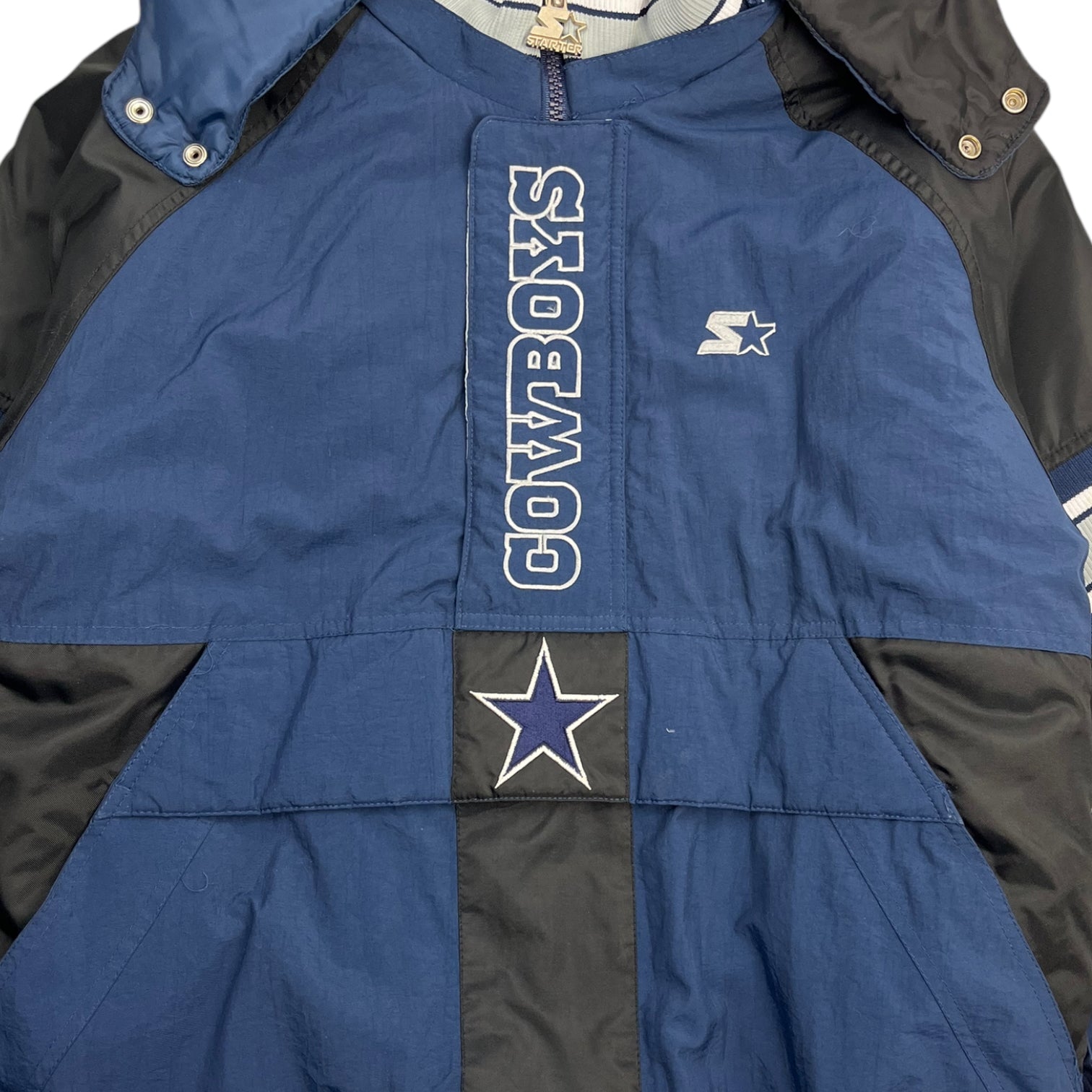 Vintage Dallas Cowboys Starter 1/2 Zip Jacket