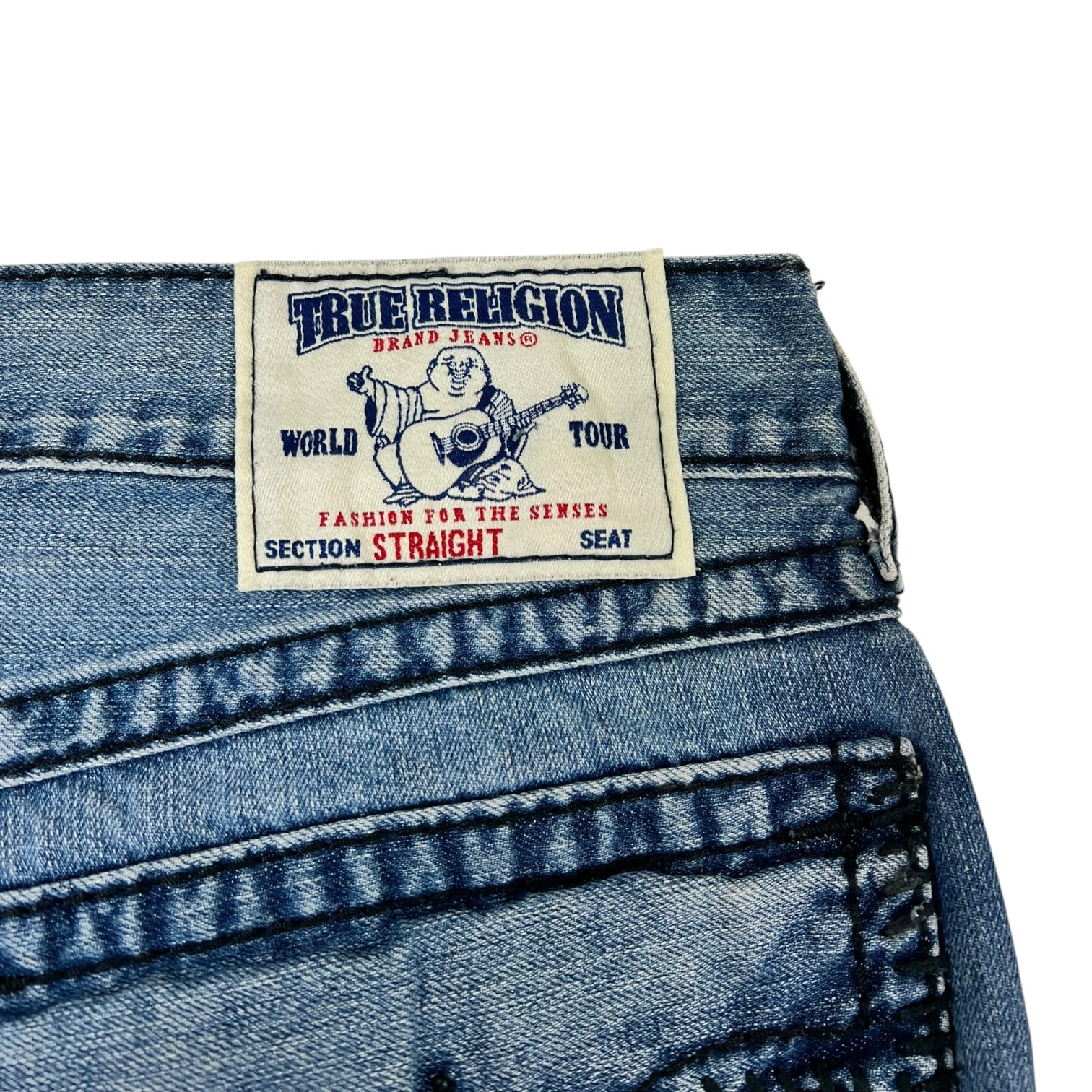 Vintage True Religion Ricky Straight Denim Jeans