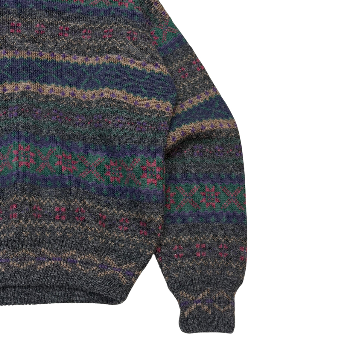Vintage Giorgio Knit Sweater Green/Navy