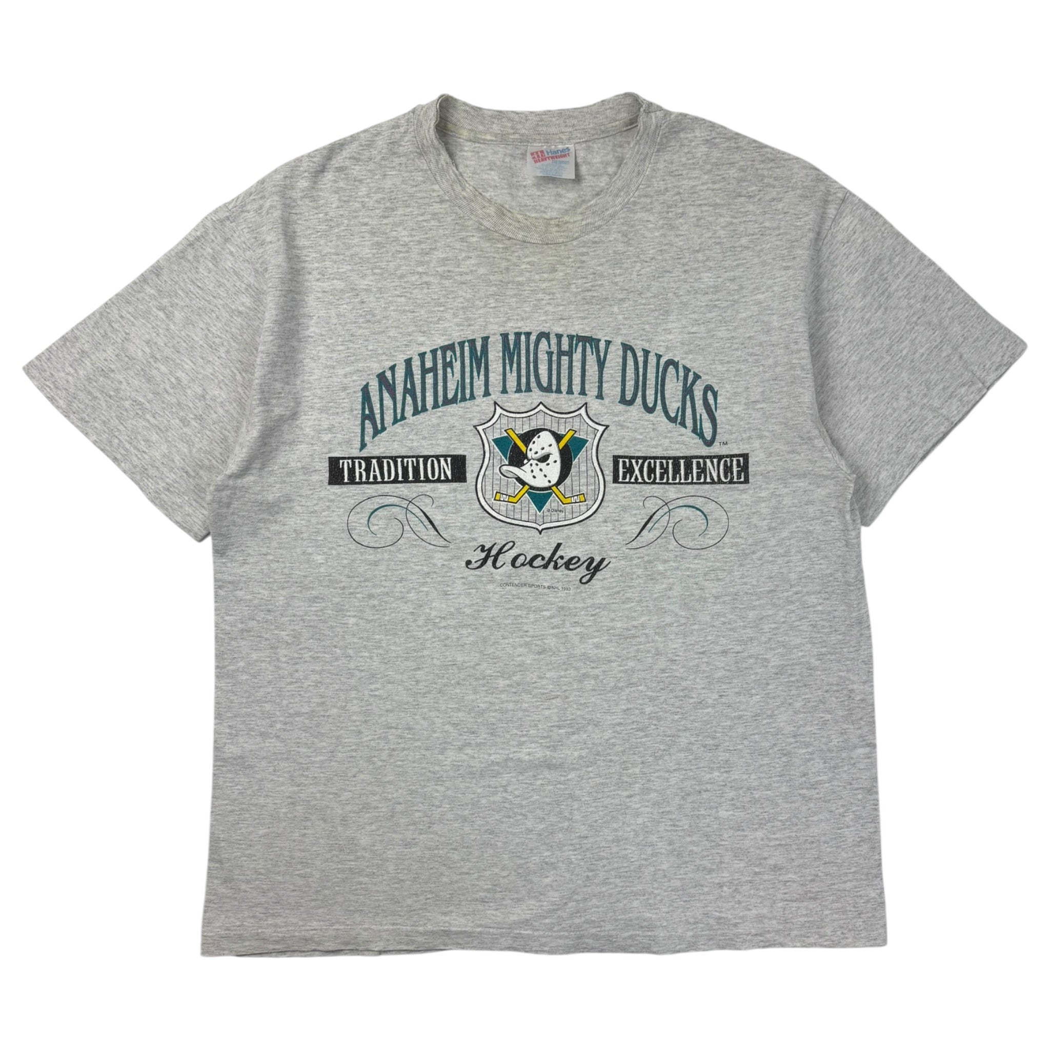 1993 Anaheim Mighty Ducks NHL Hockey T-Shirt