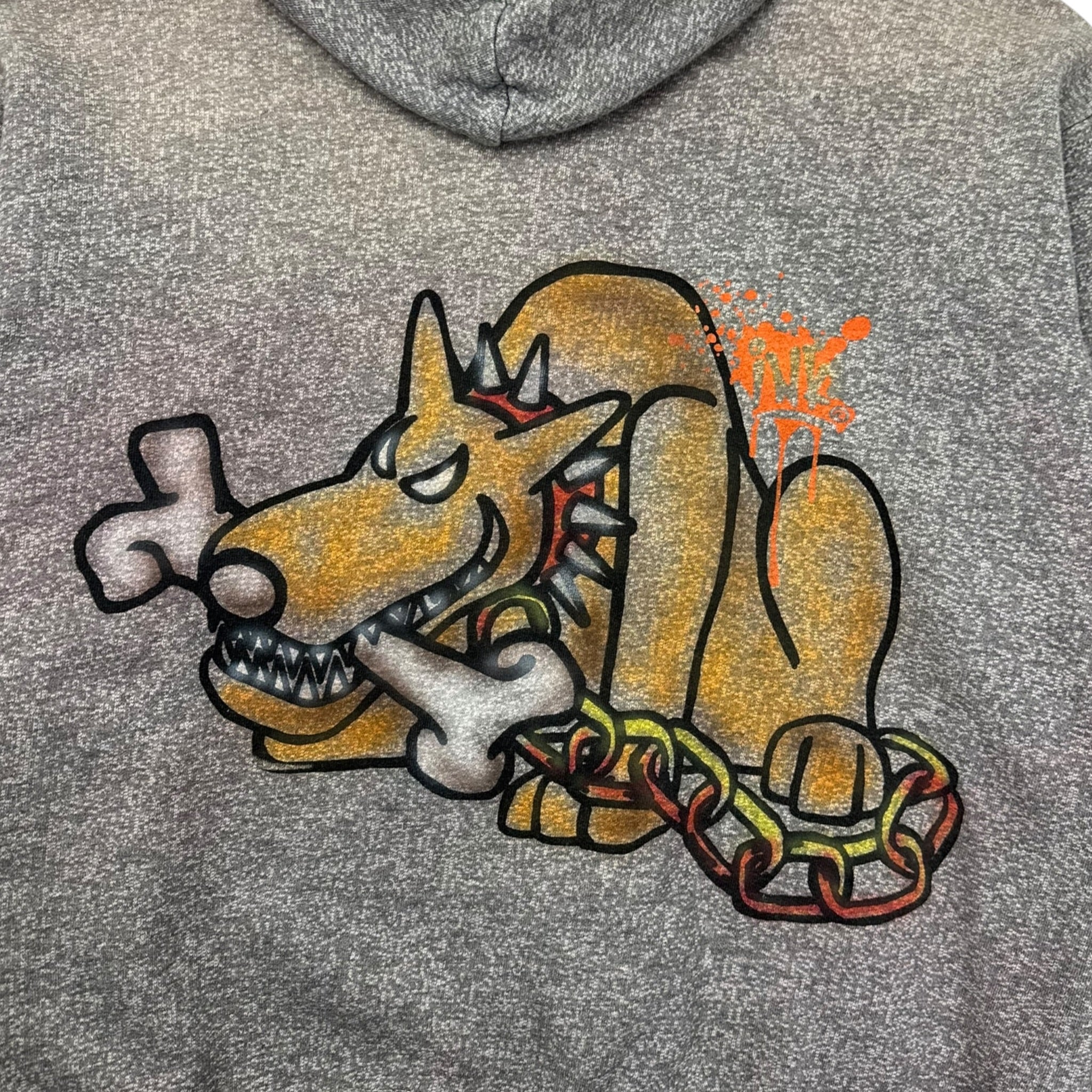 Y2K The Great China Wall ‘Puppy’ Zip Hoodie