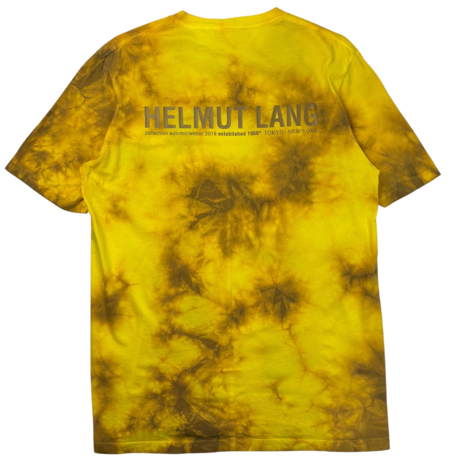 Helmut Lang Dart Back Tie Dye Tee