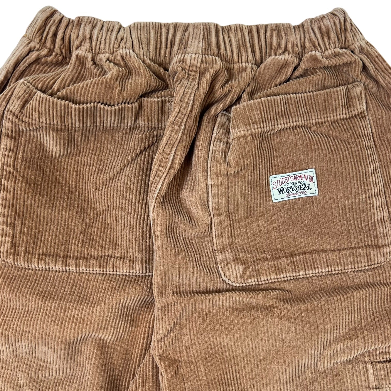 Stussy Wide Wale Cord Beach Pants Brown