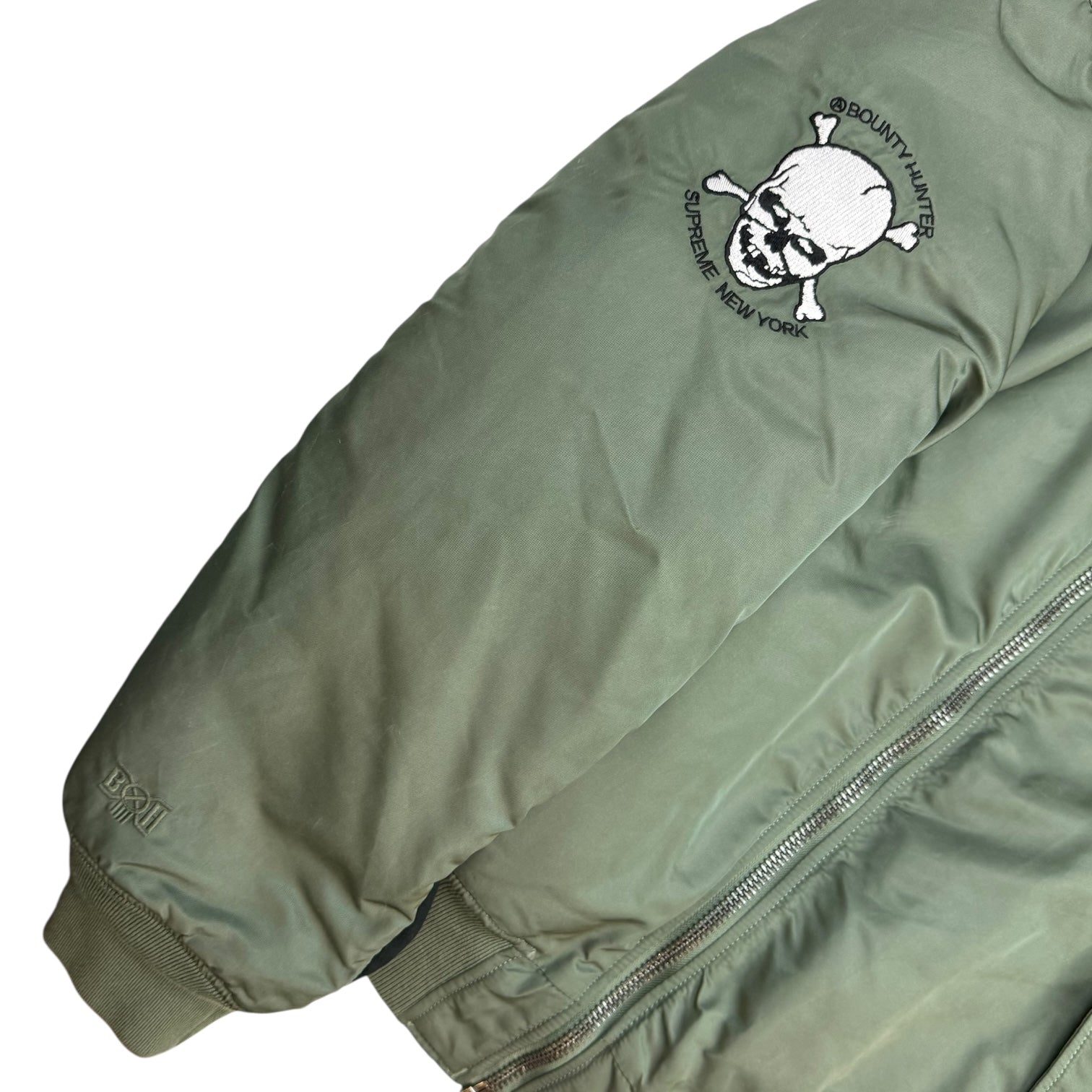Supreme x Bounty Hunter MA-1 Bomber Jacket Olive