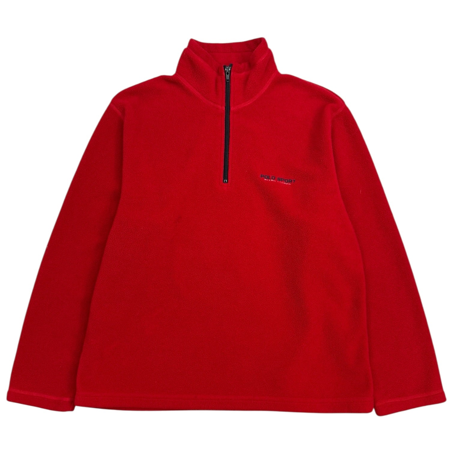 Vintage Polo Sport Quarter Zip Fleece Red