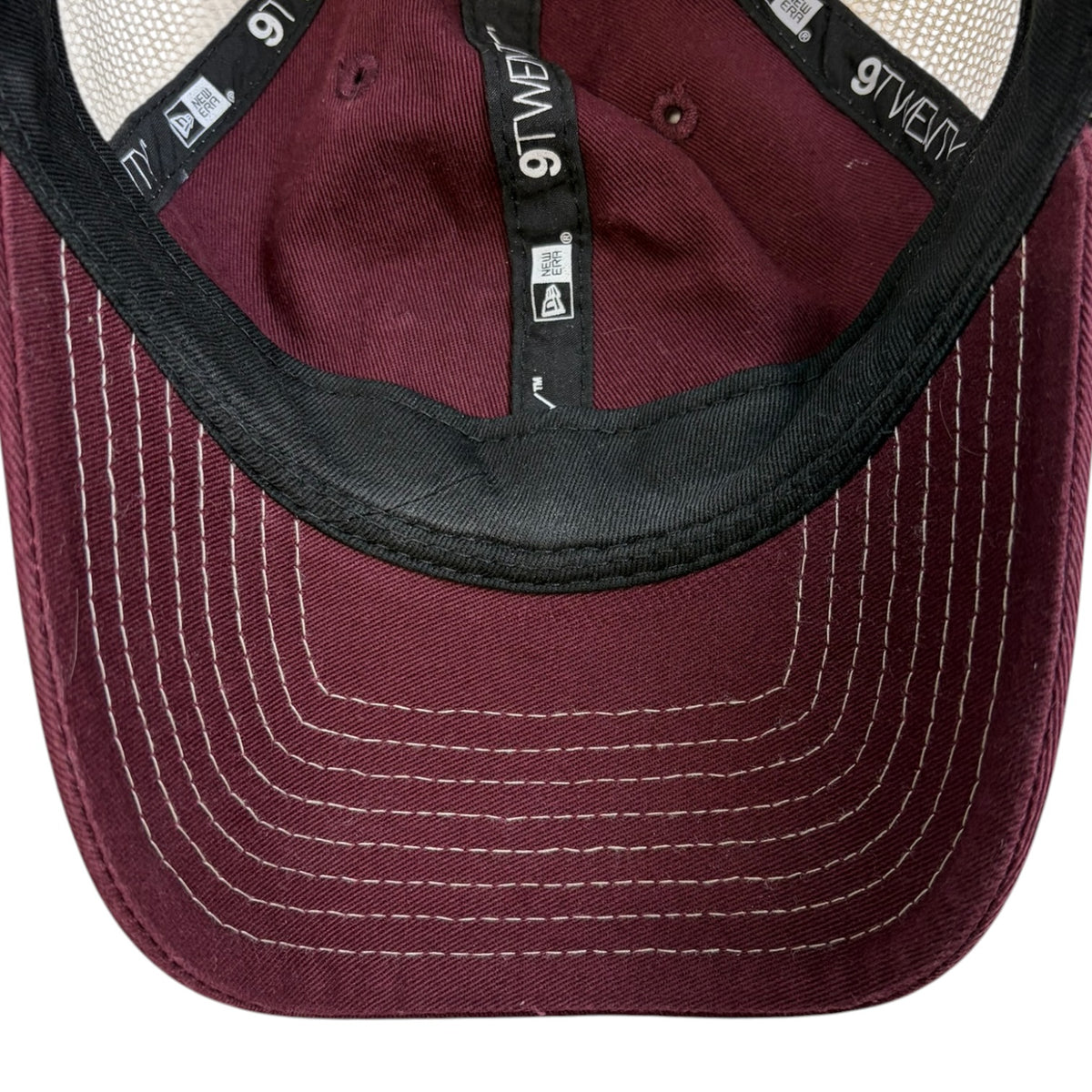 Stussy 9Twenty Washed Basic Trucker Maroon
