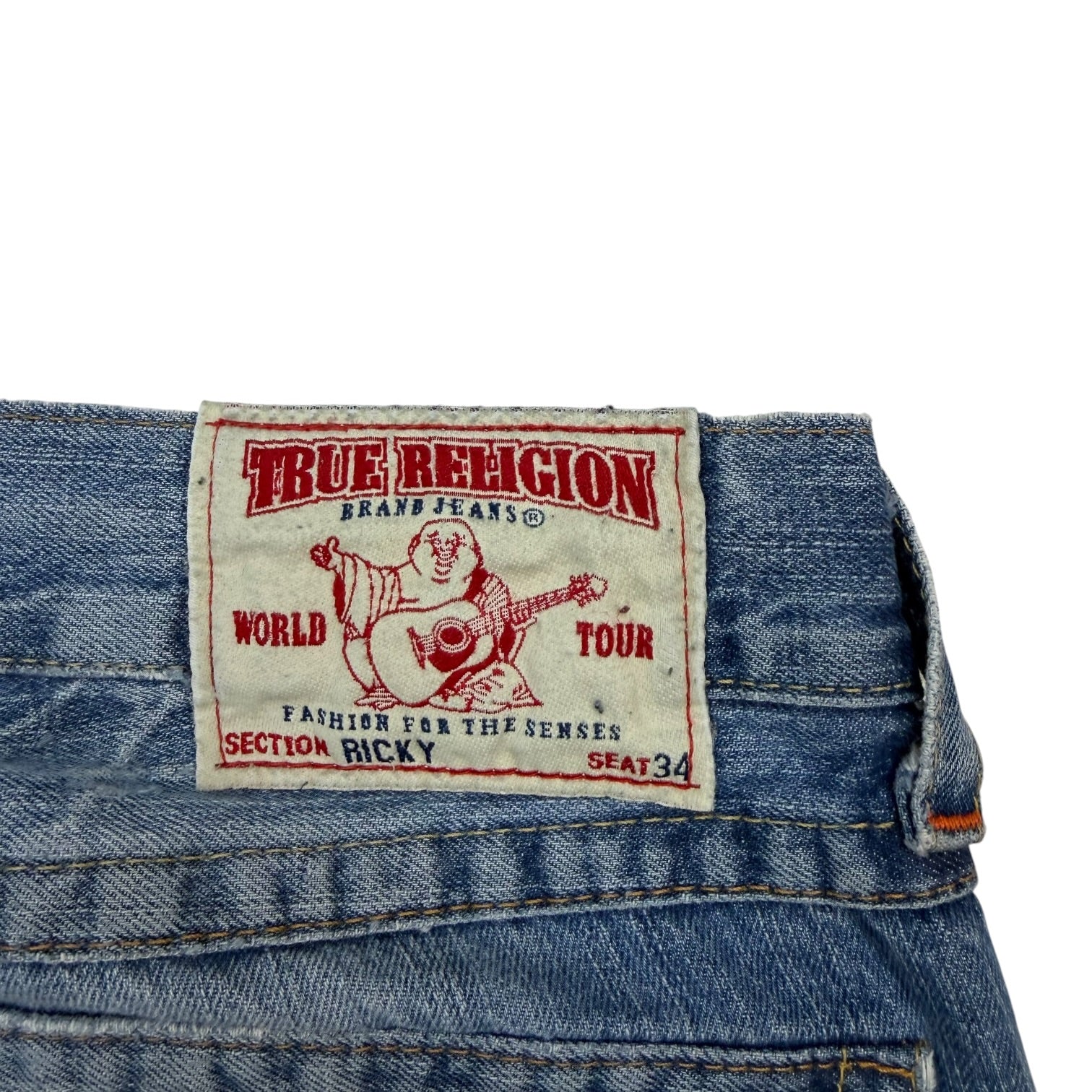 Vintage True Religion Ricky Cut Denim Pants Medium Wash