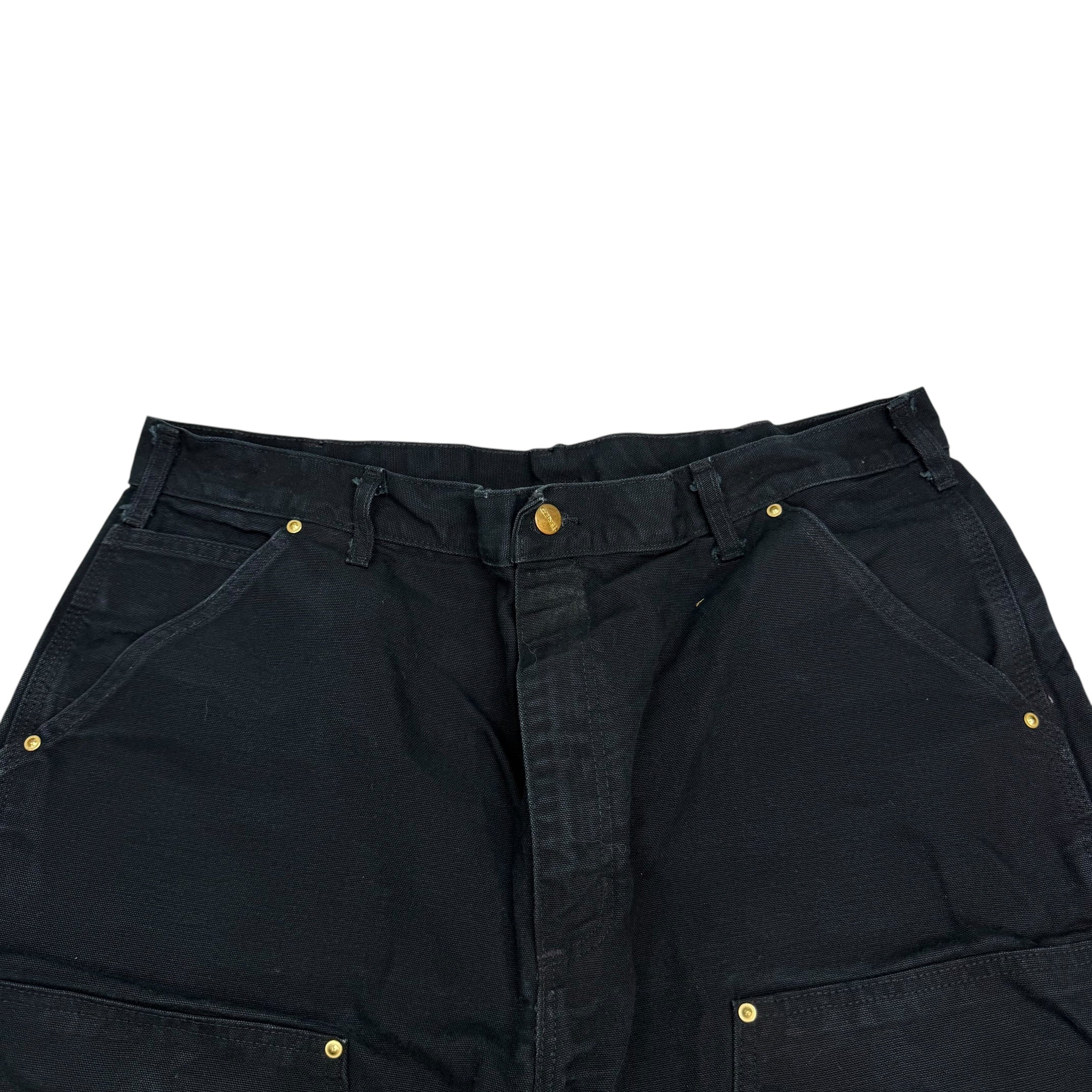 Vintage Carhartt Double Knee Pants Black