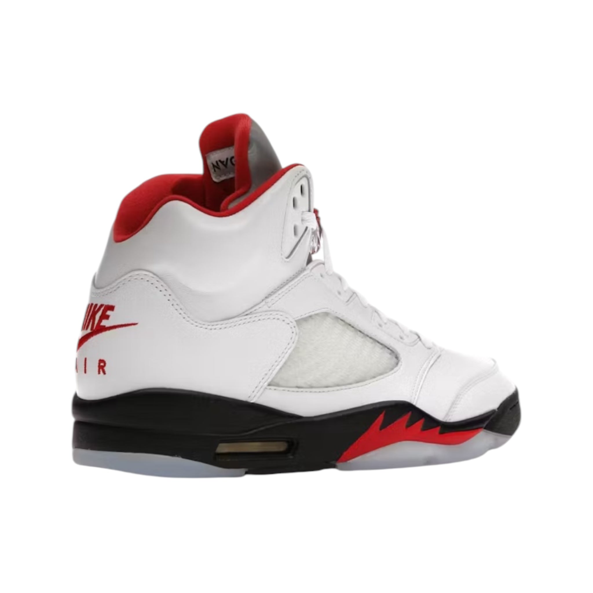 Jordan 5  Fire Red Silver Tongue (2020)