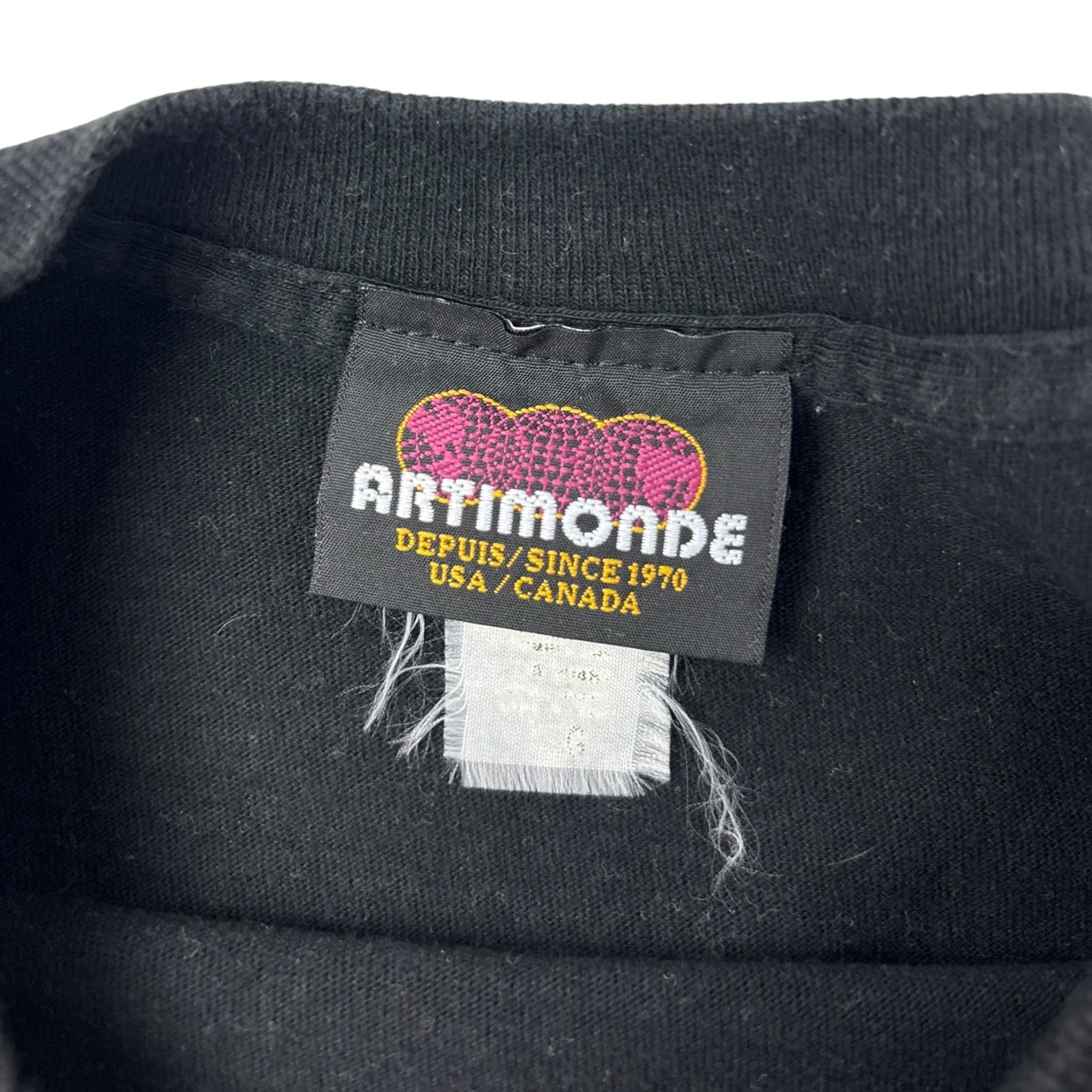 2001 AC/DC Back in Black Album Promo T-Shirt Black