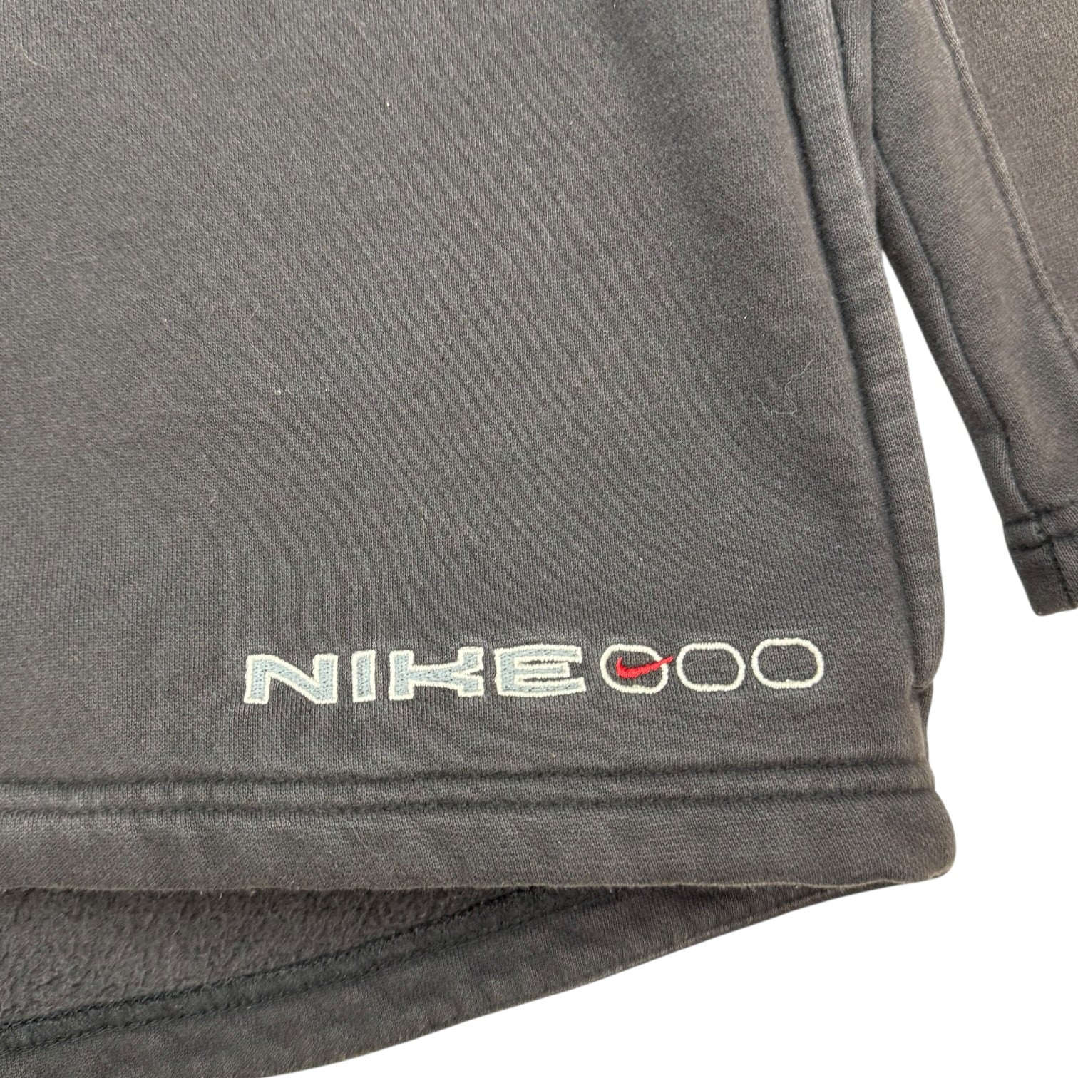 Vintage Nike Fleece Quarter Zip Sweater Black