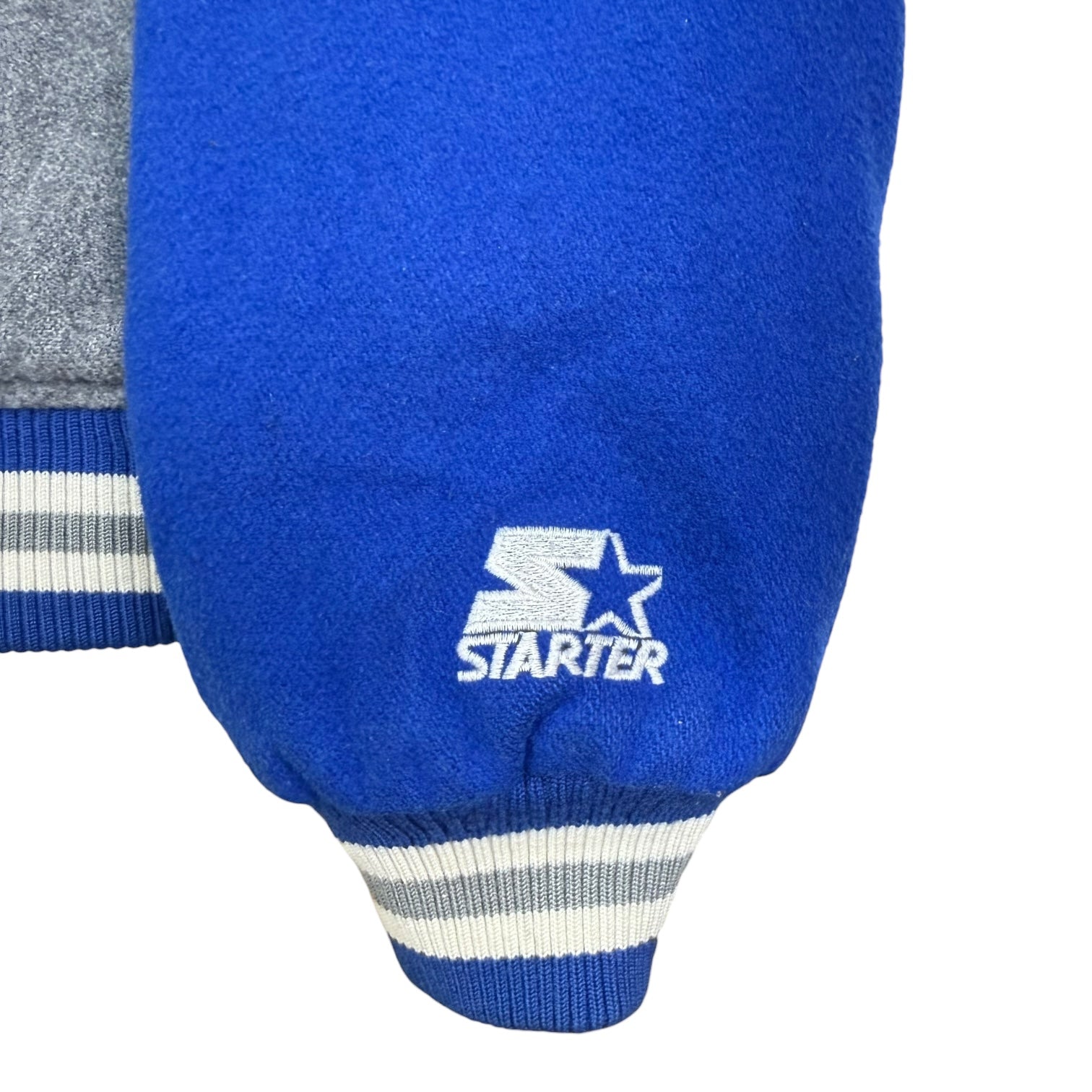 Vintage Starter Los Angeles Dodgers Wool Varsity Jacket Blue