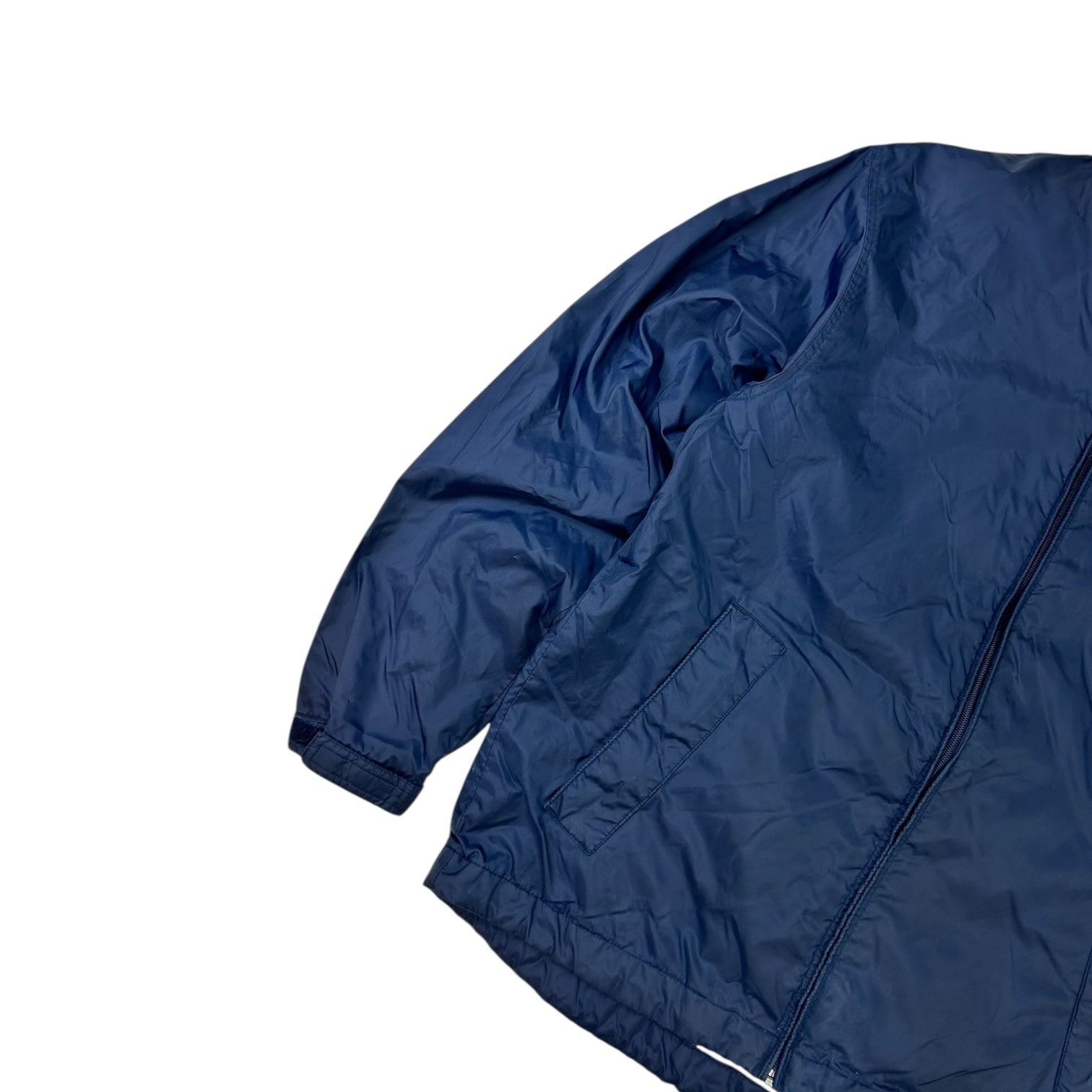 Vintage Nike Swoosh Nylon Olympic Jacket Navy