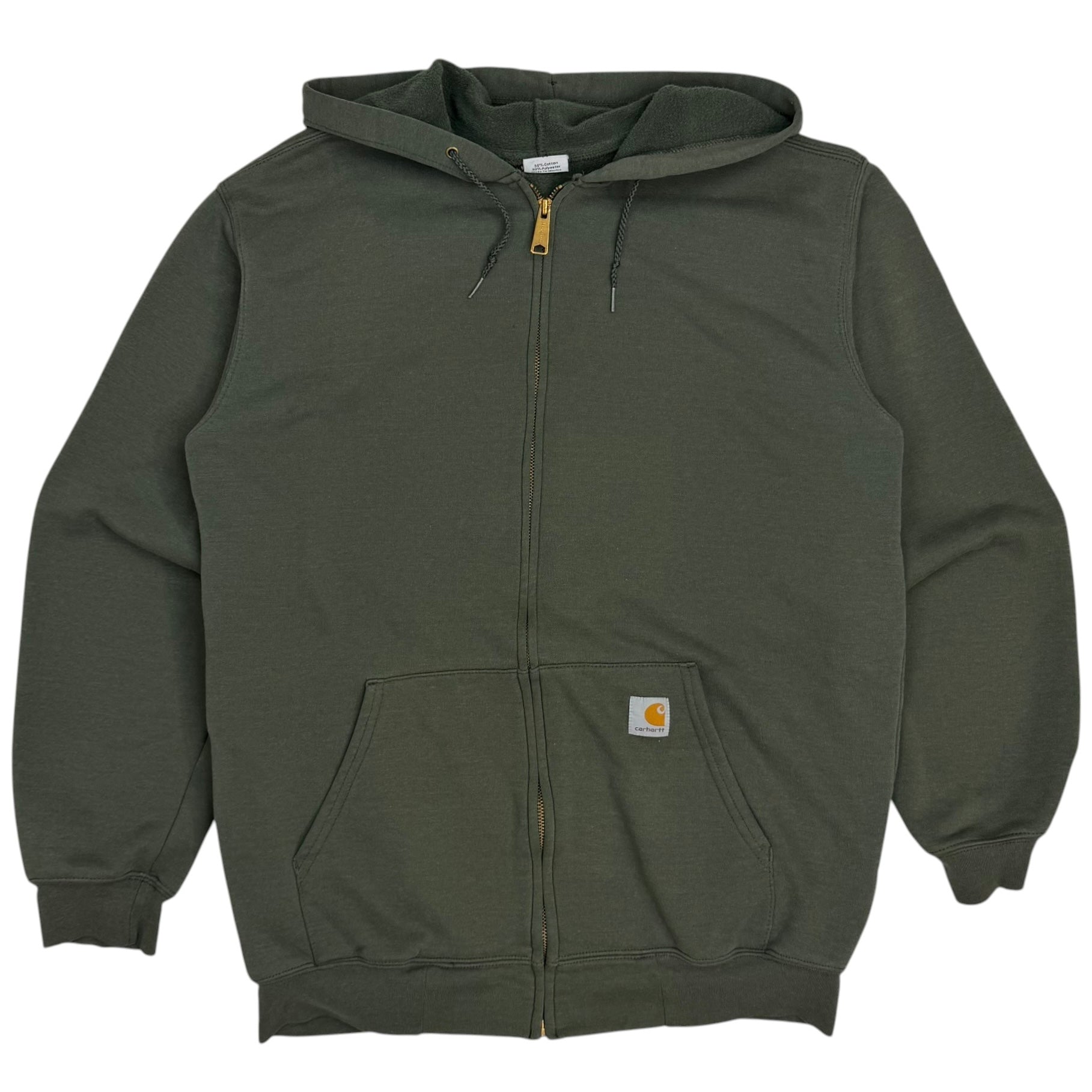 Vintage Carhartt Zip Up Hoodie Green