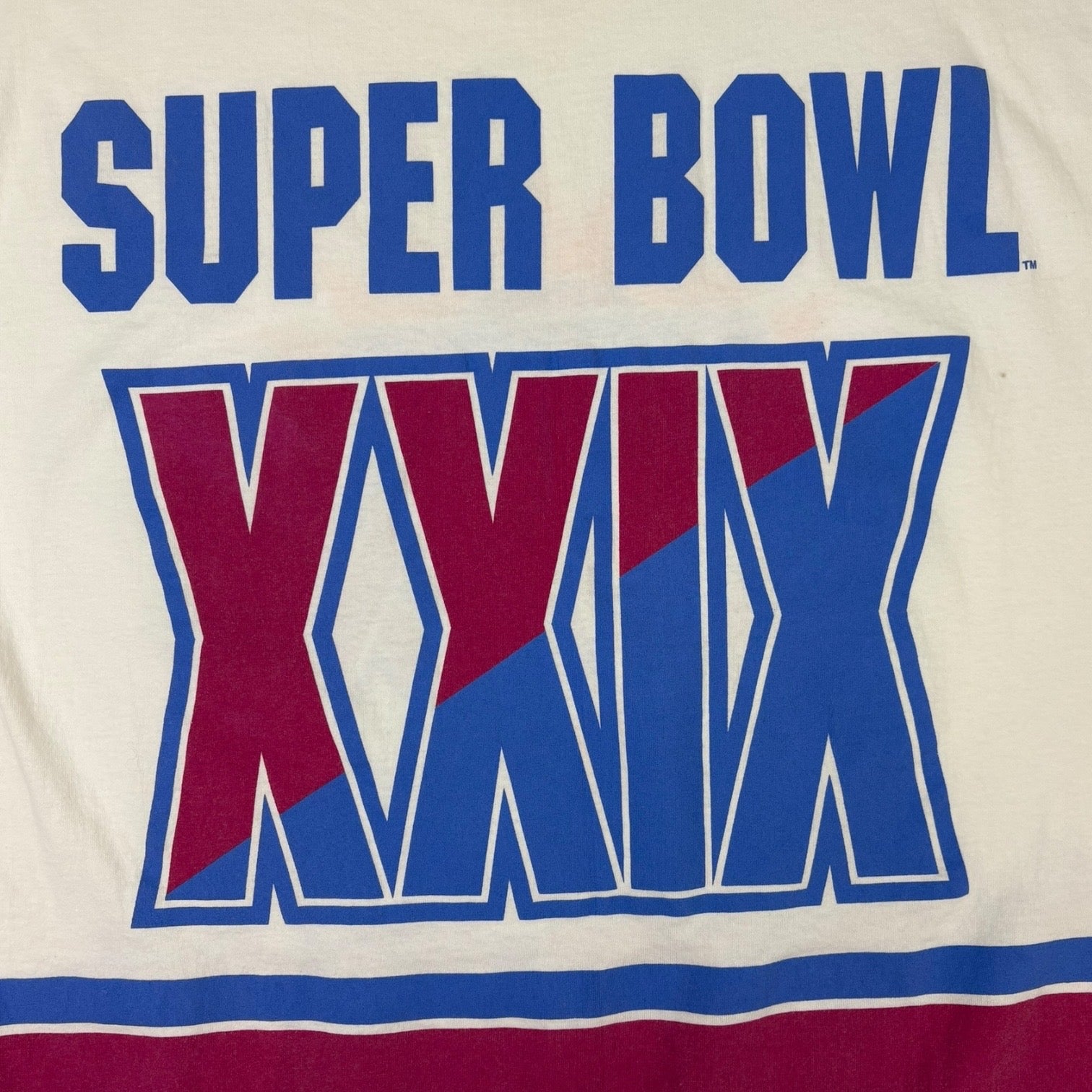 Vintage 1994 Super Bowl XXIX T-Shirt White