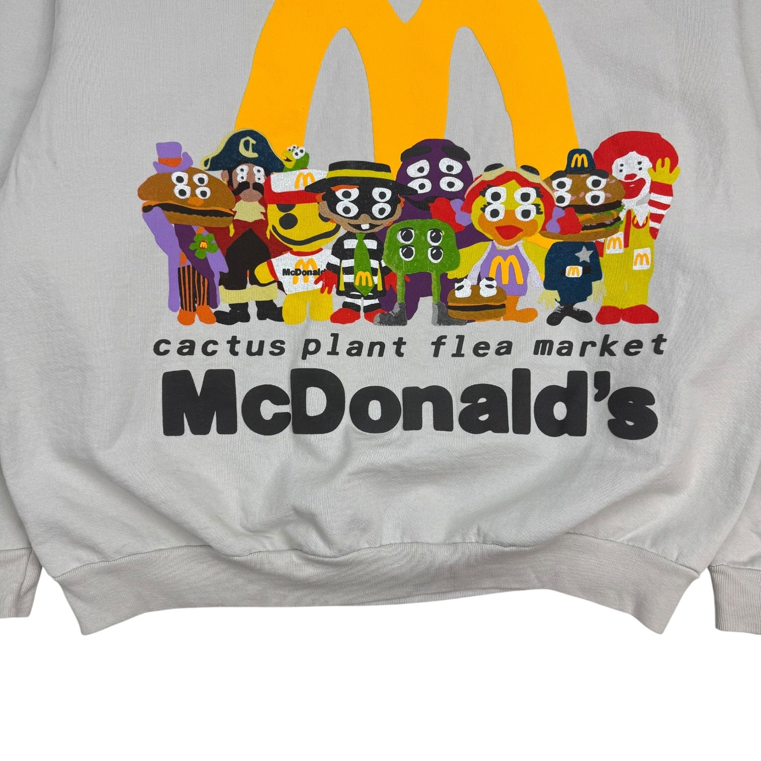 Cactus Plant Flea Market x McDonald’s Cactus Buddy! Crewneck Cement