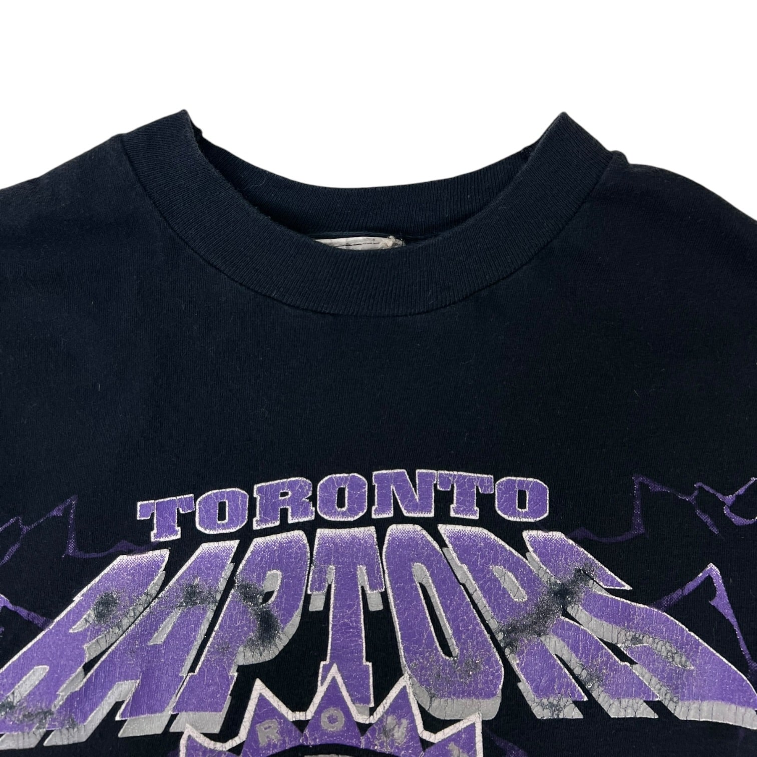 Vintage 1994 Toronto Raptors NBA T-Shirt Black