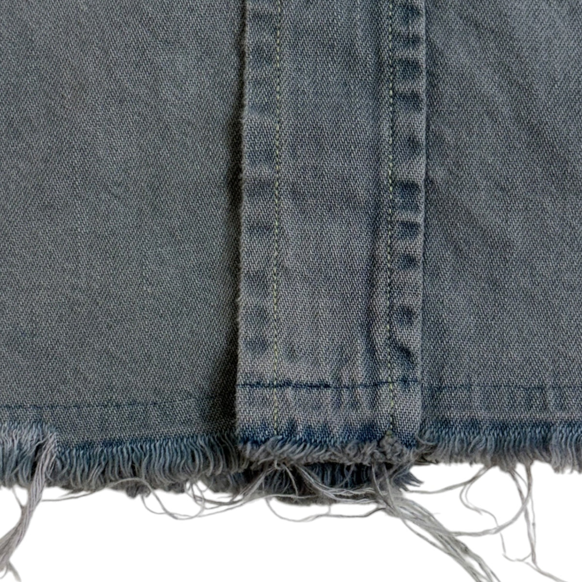 Polo Ralph Lauren Slub Denim Western Button Up Shirt Blue