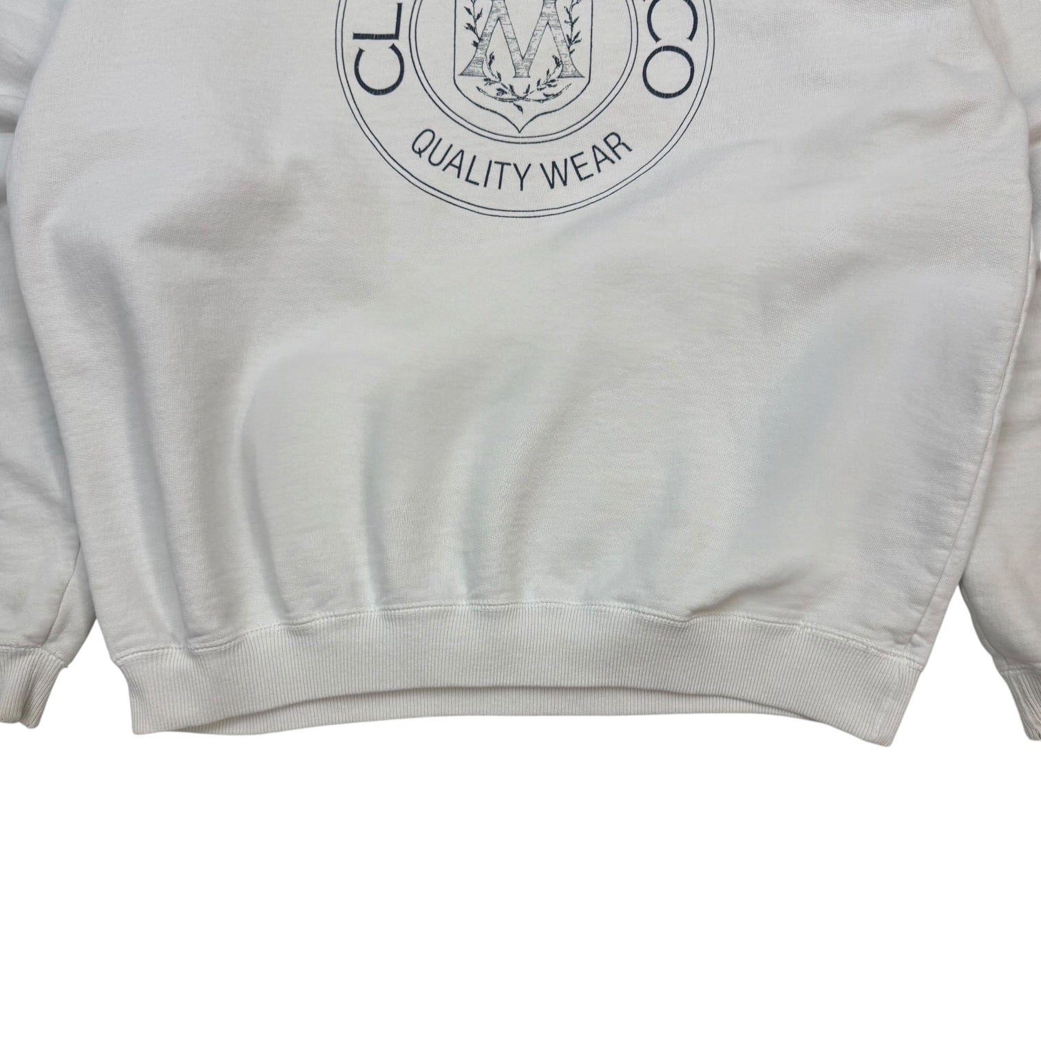 Vintage Club Monaco Crewneck White