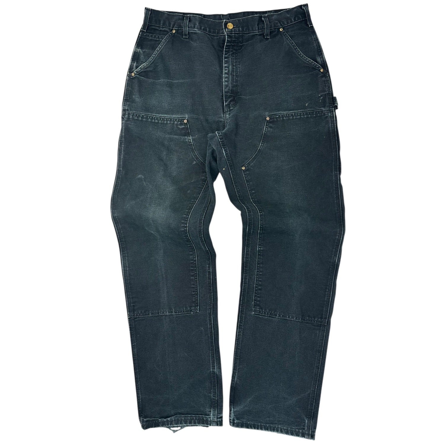 Carhartt Double Knee Pant Washed Black