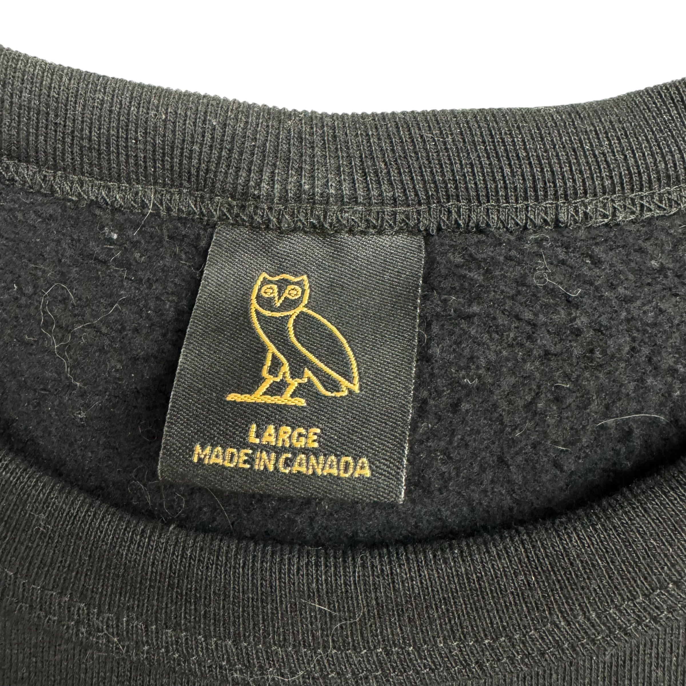 OVO Owl Crewneck Black