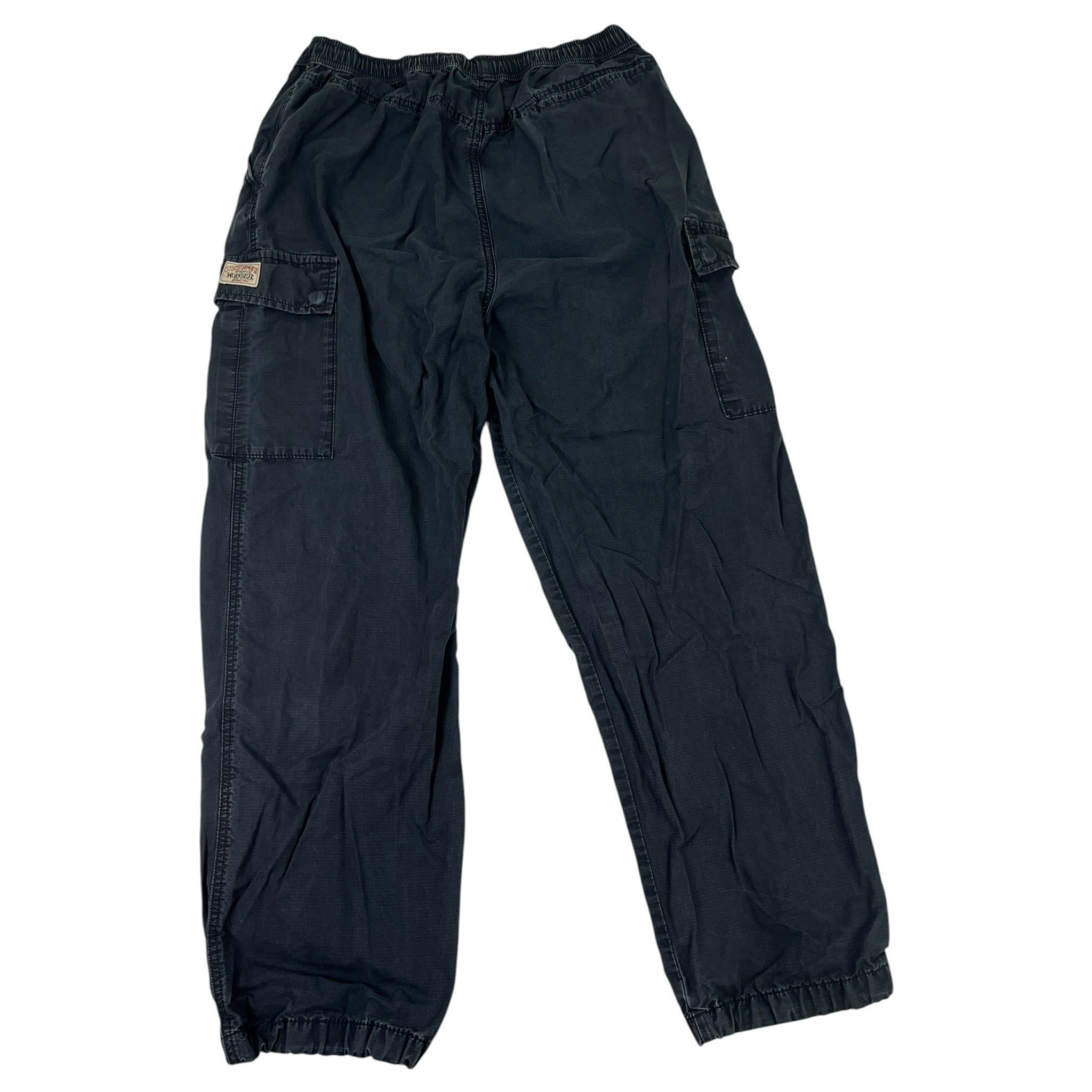 Stussy Ripstop Cargo Beach Pants Washed Black