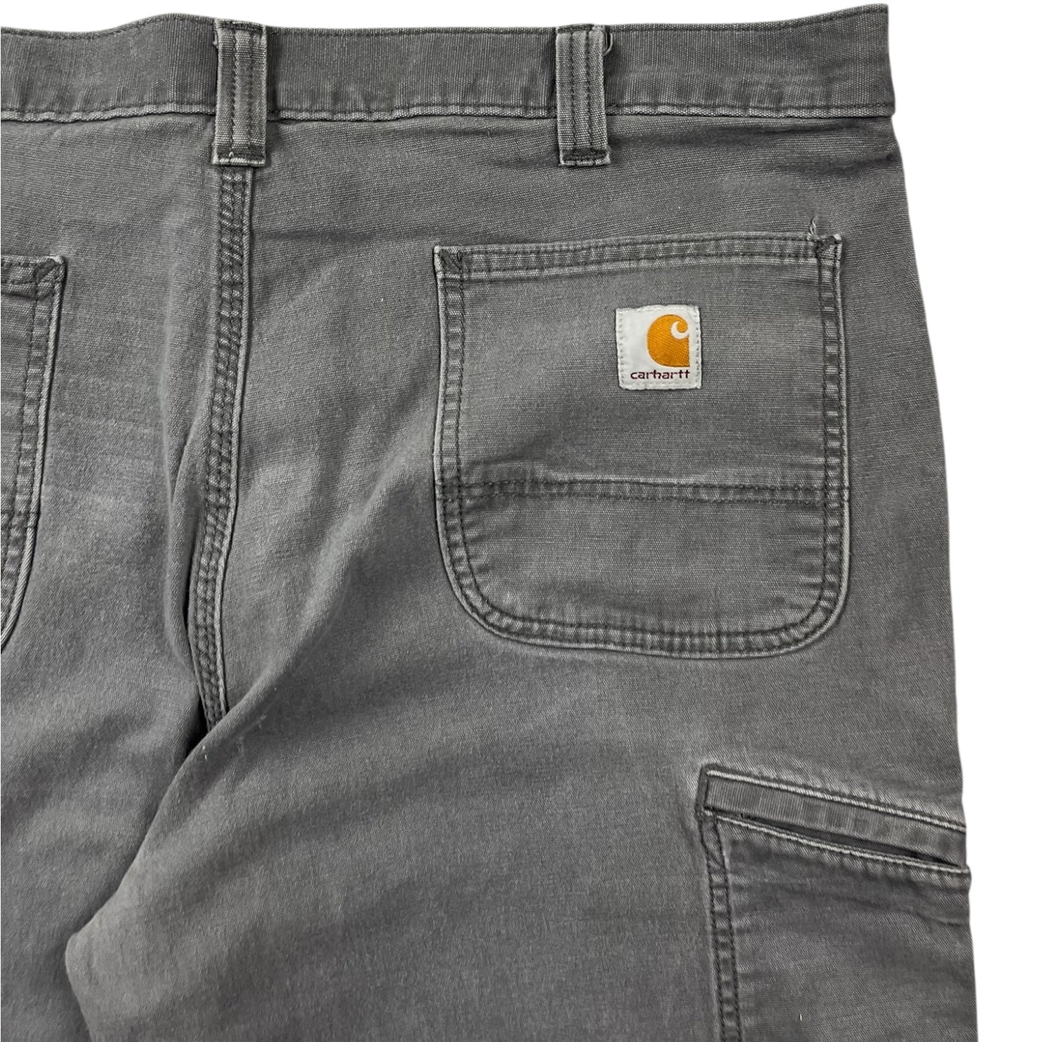 Vintage Carhartt Dungaree Pants Grey