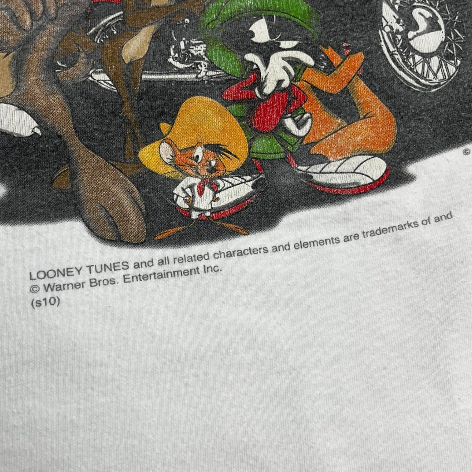 Harley Davidson Duel Taz Looney Tunes T-Shirt