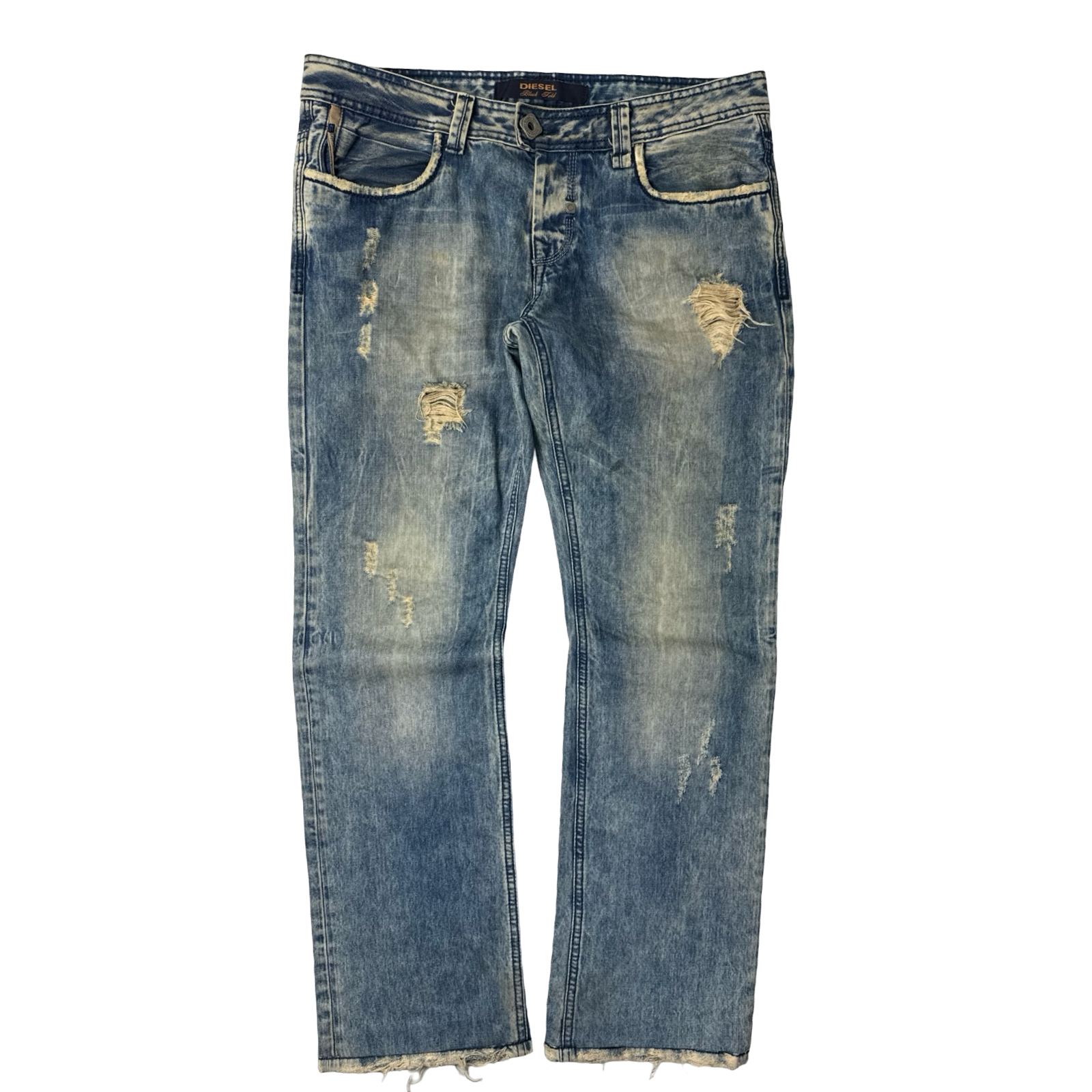 Diesel Black Label Denim Bottoms Acid Blue
