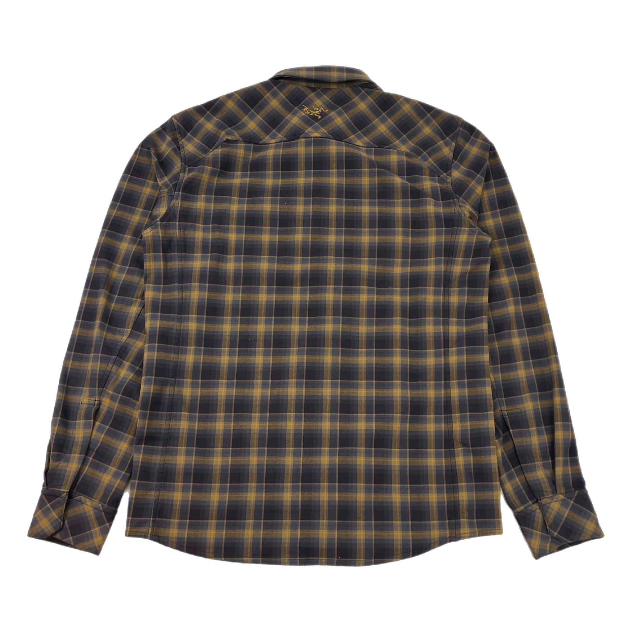 Arc’teryx Gryson Button Up Shirt Checkered Mustard/Navy