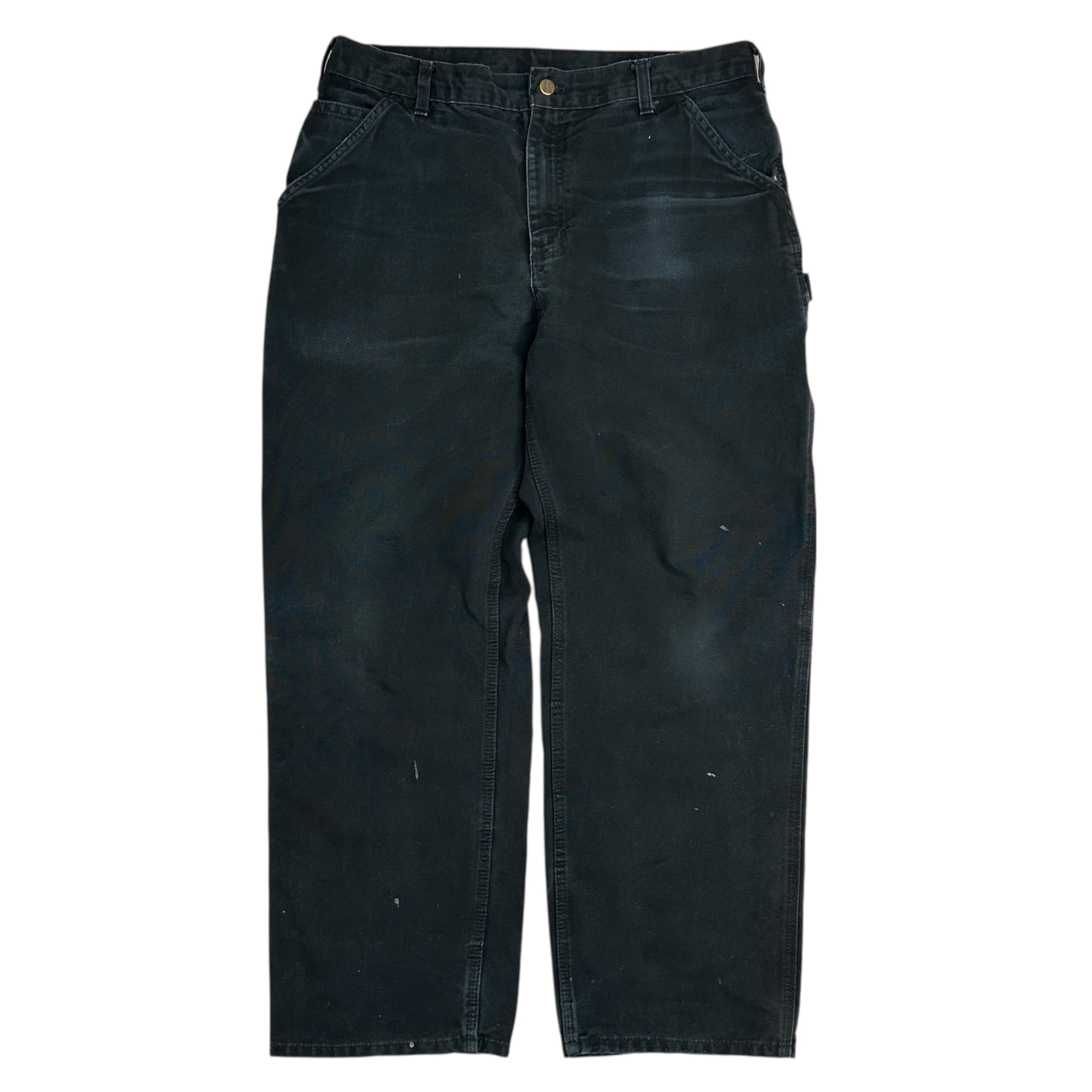Vintage Carhartt Carpenter Pants Washed Black