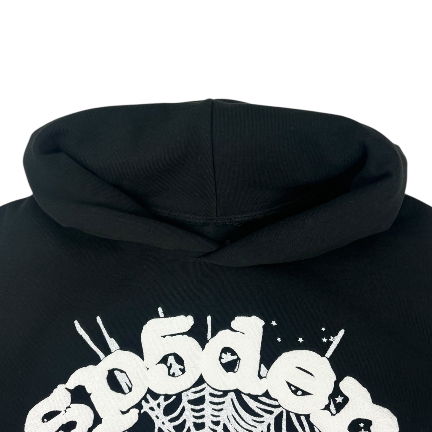 Sp5der OG Web Hoodie Black