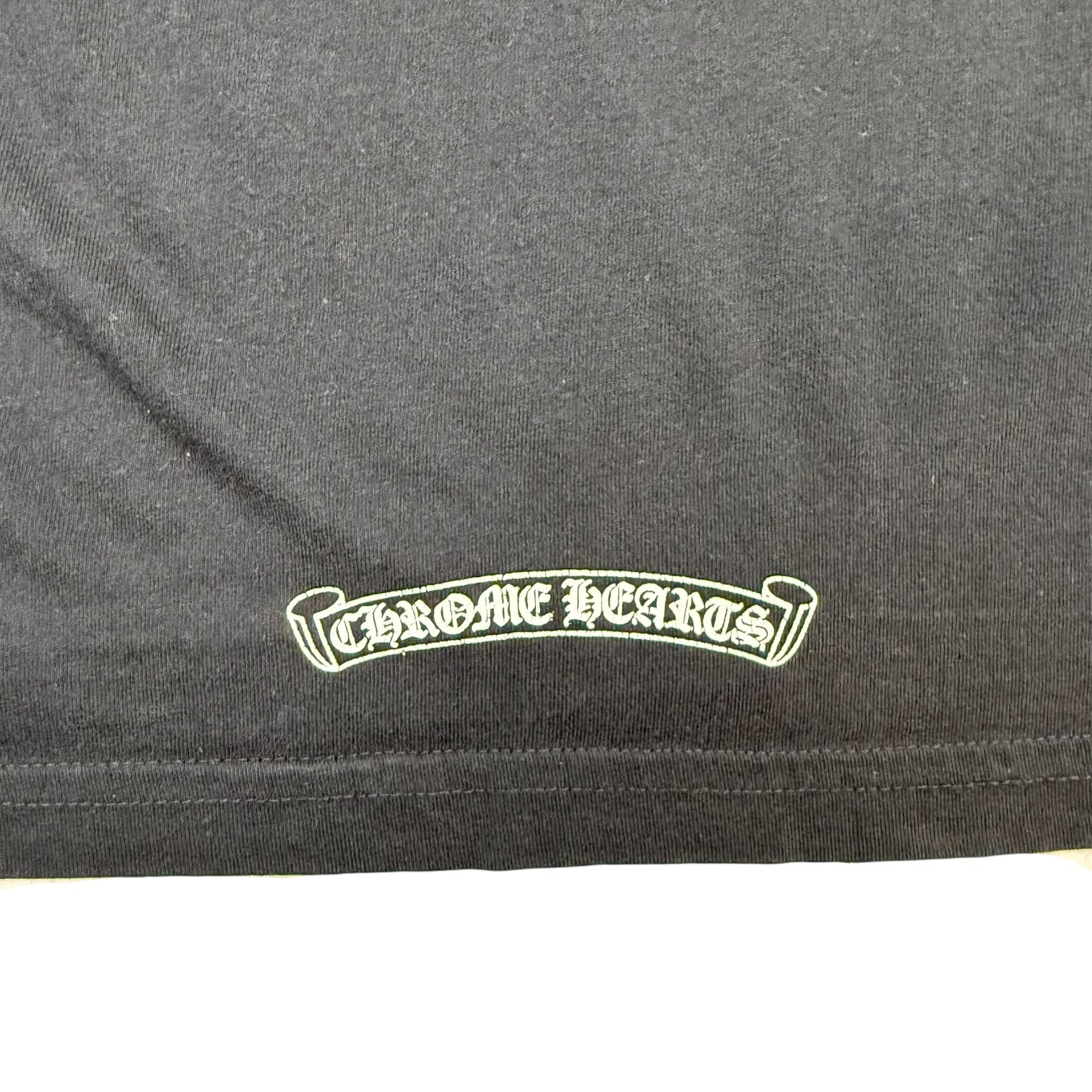 Chrome Hearts Neck Logo L/S Tee Black