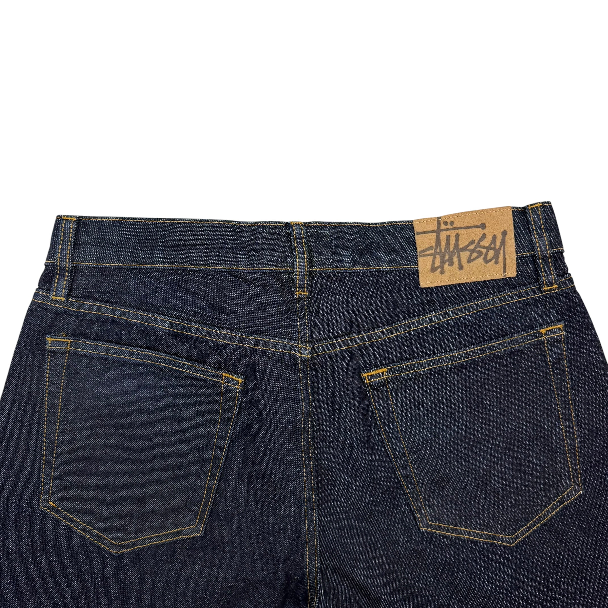 Stussy Big Ol’ Denim Jeans Rinsed Indigo