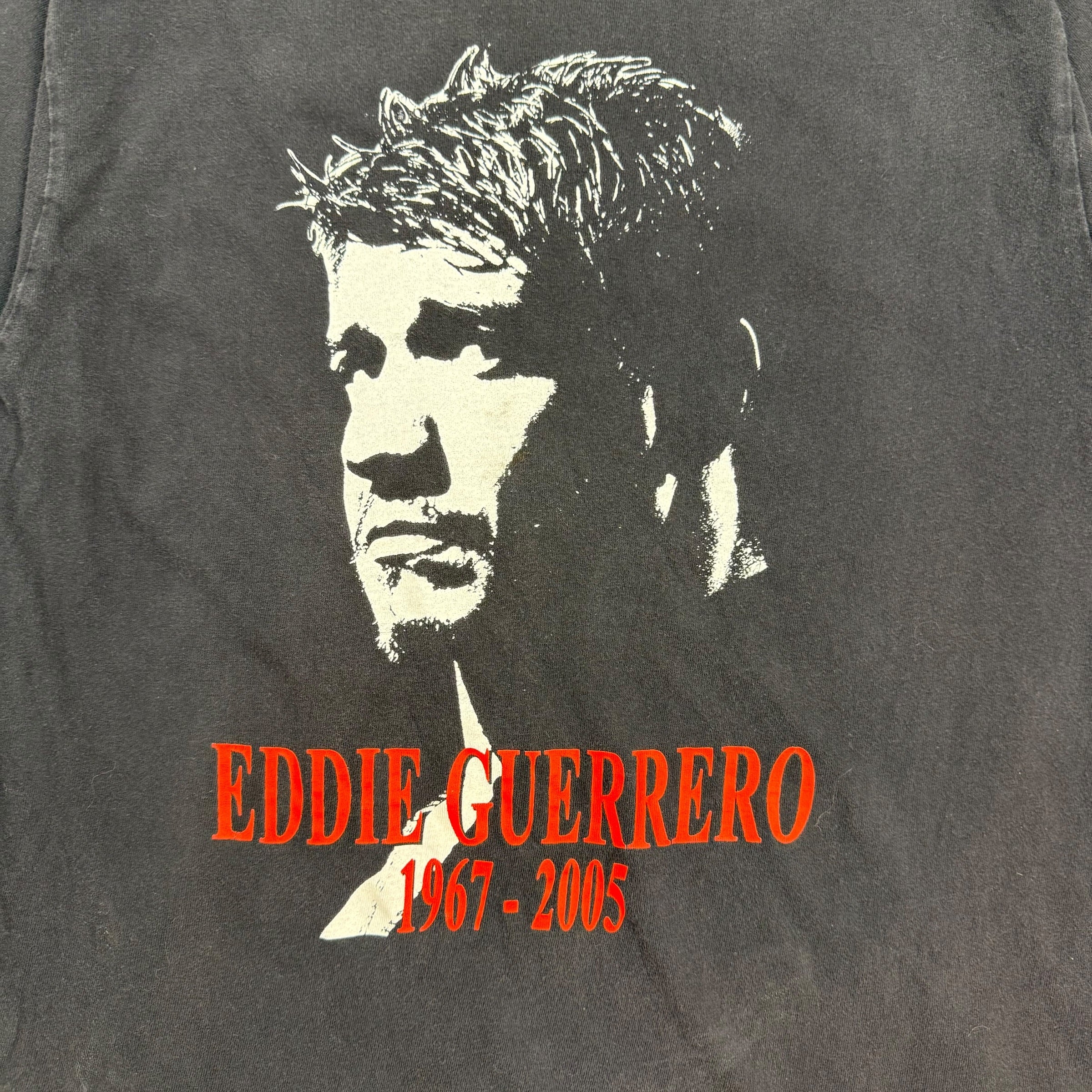2005 Eddie Guerrero Viva La Raza Memorial Tee Black