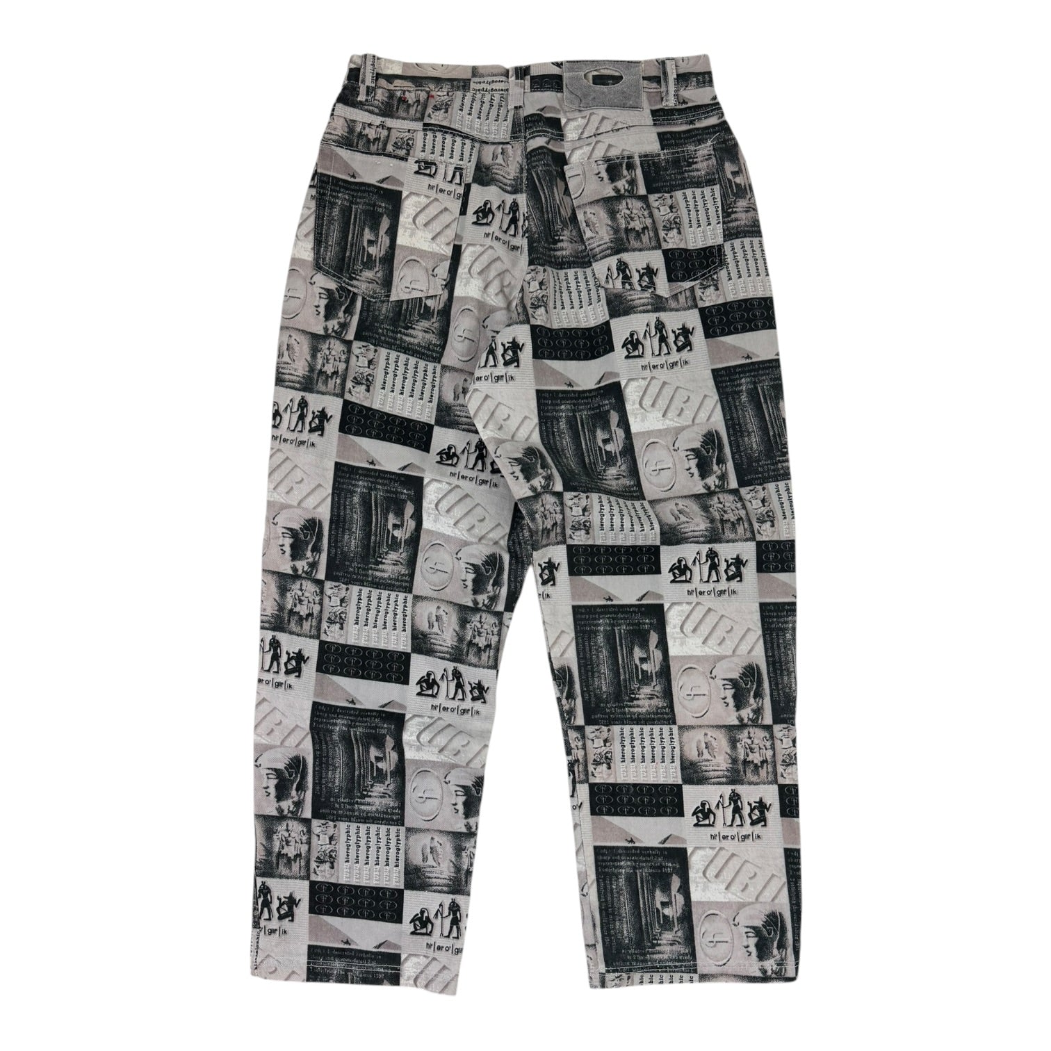 Vintage Fubu Graphic Pants White