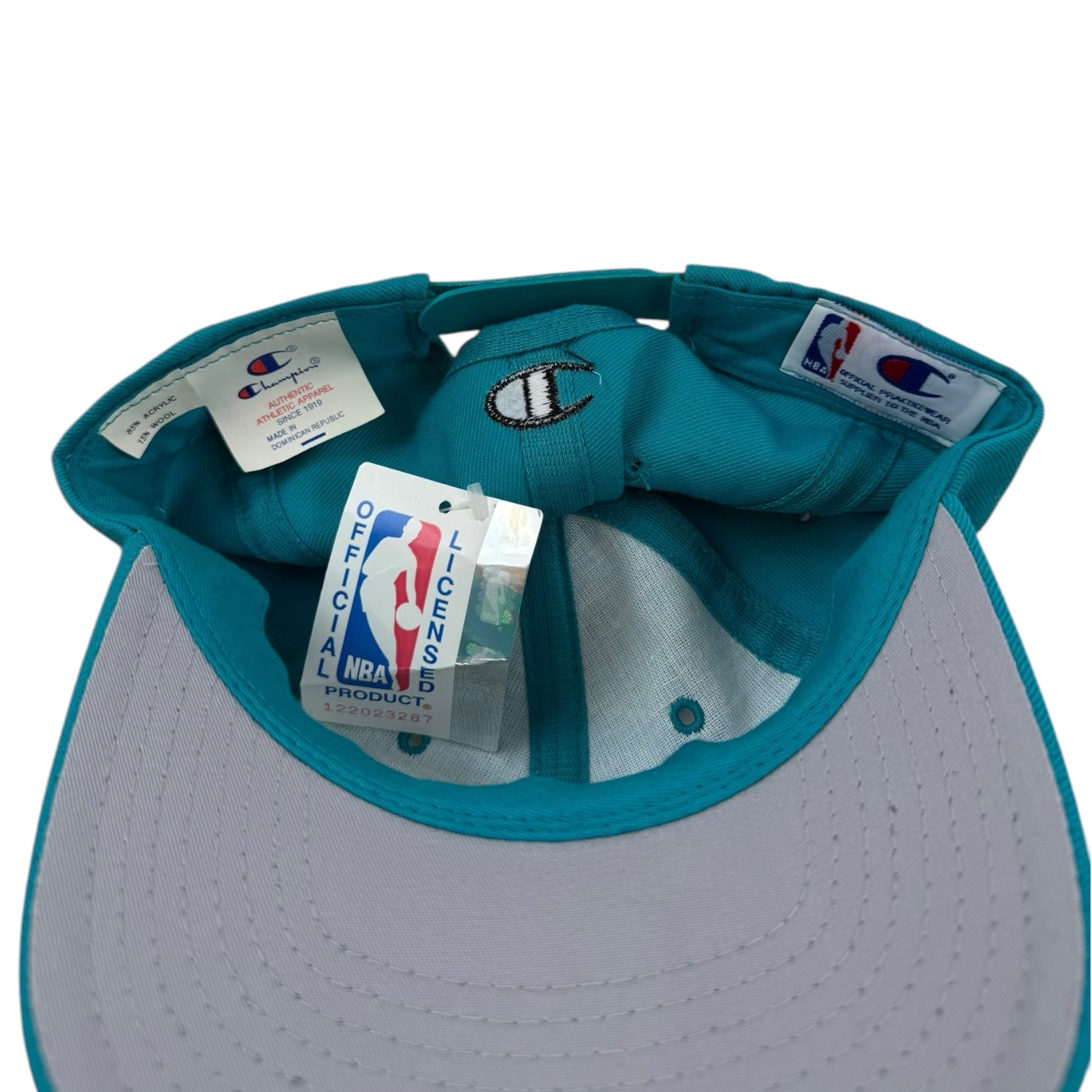 Vintage Vancouver Grizzlies Champion Snapback Teal