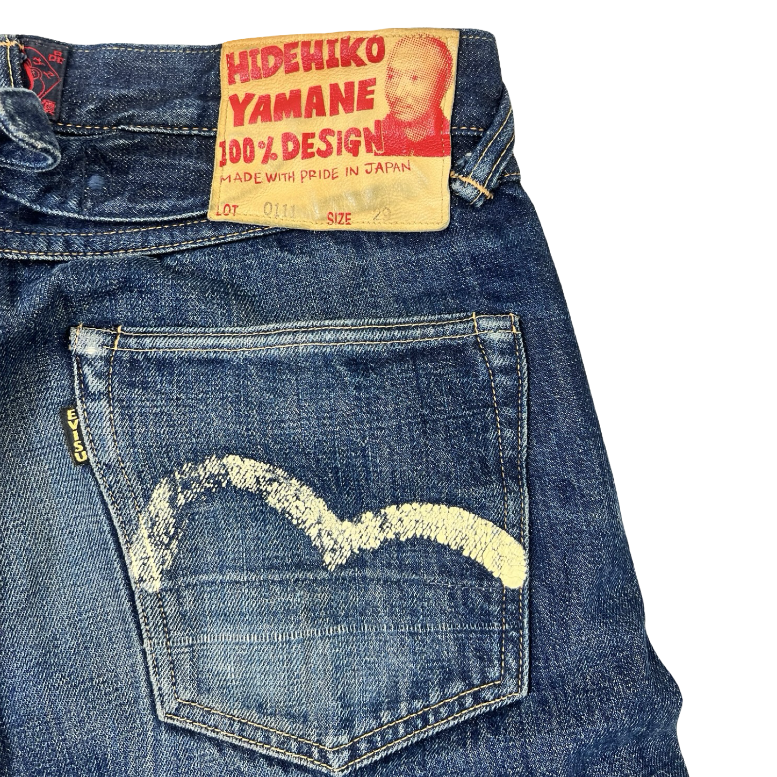 Vintage Evisu Yamane Lot 0014 Selvedge Denim Jeans