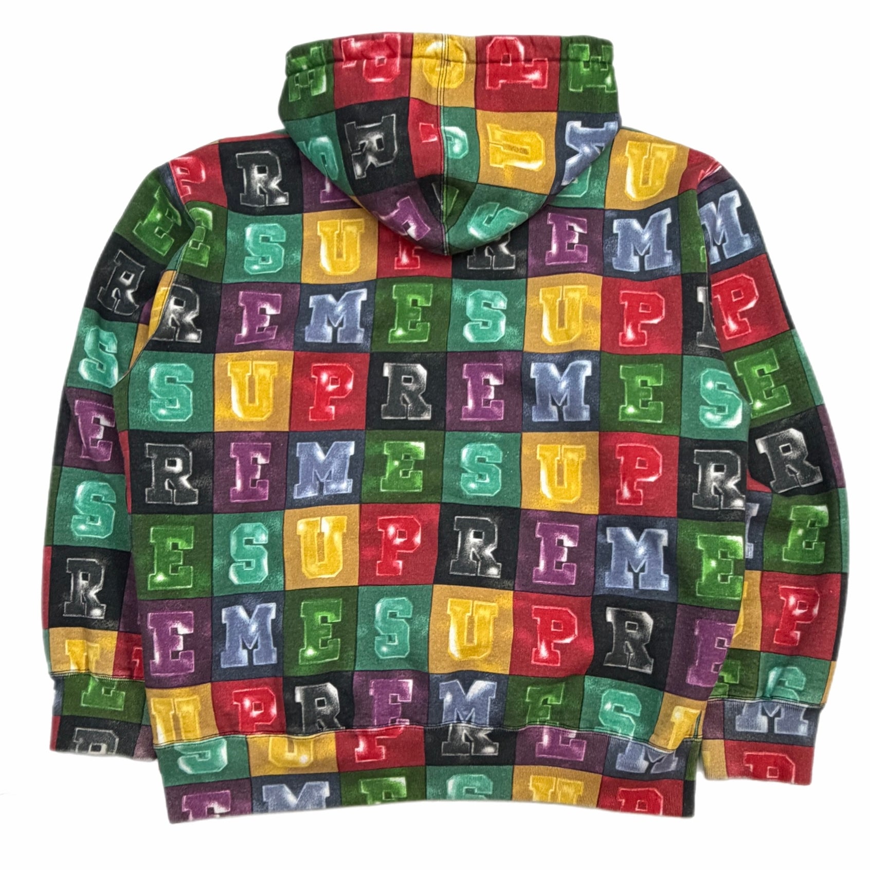 Supreme Blocks Hooded Sweatshirt Multicolor