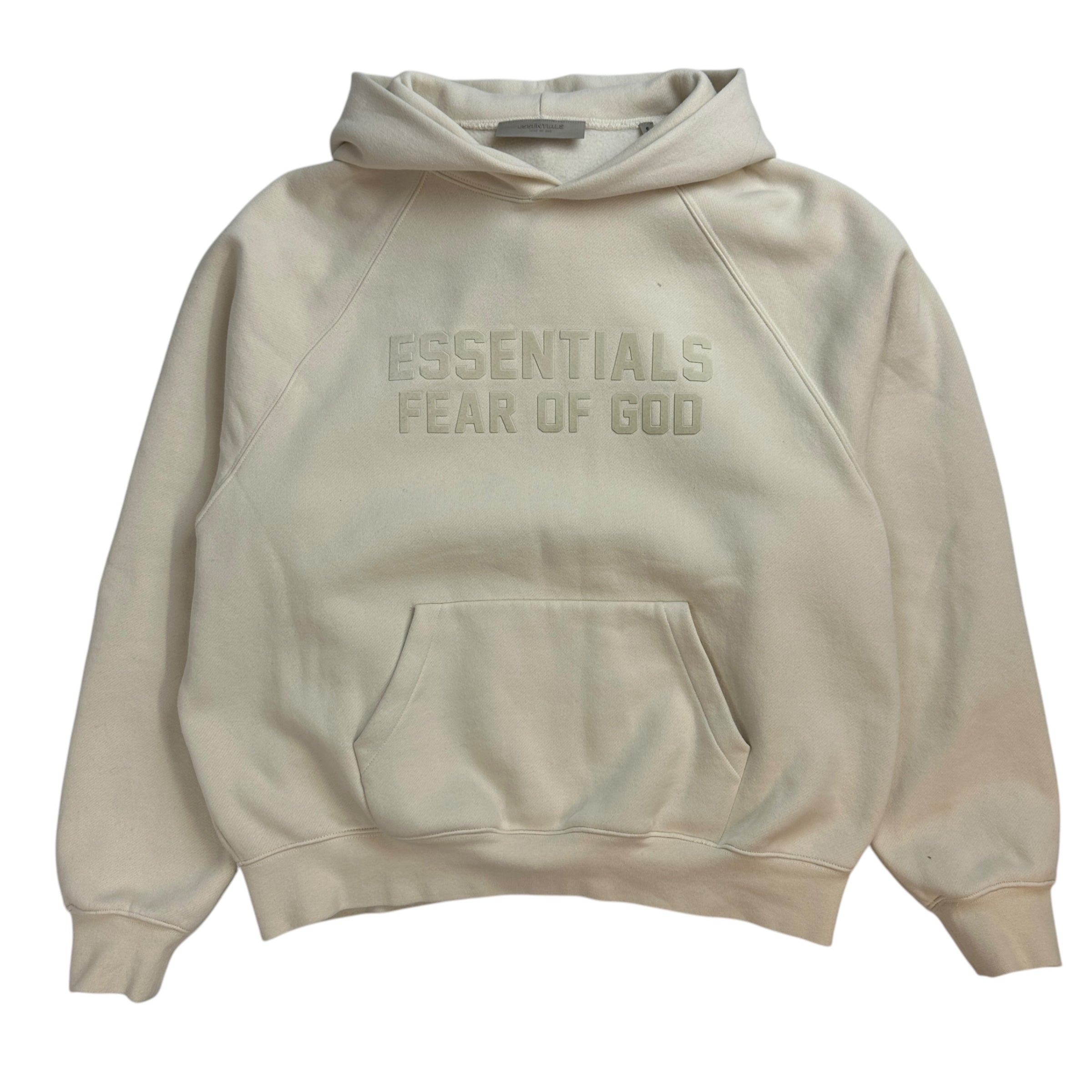 Fear of God Essentials Hoodie Eggshell