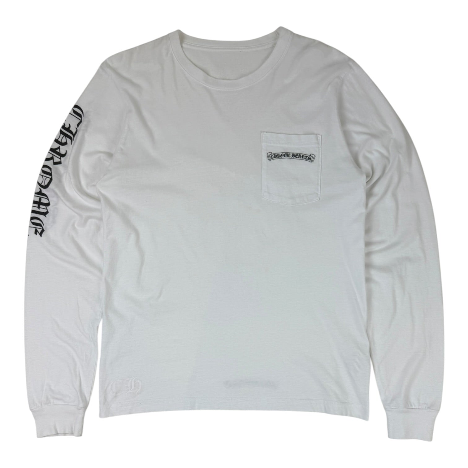 Chrome Hearts Tonal Cemetery LS Tee White