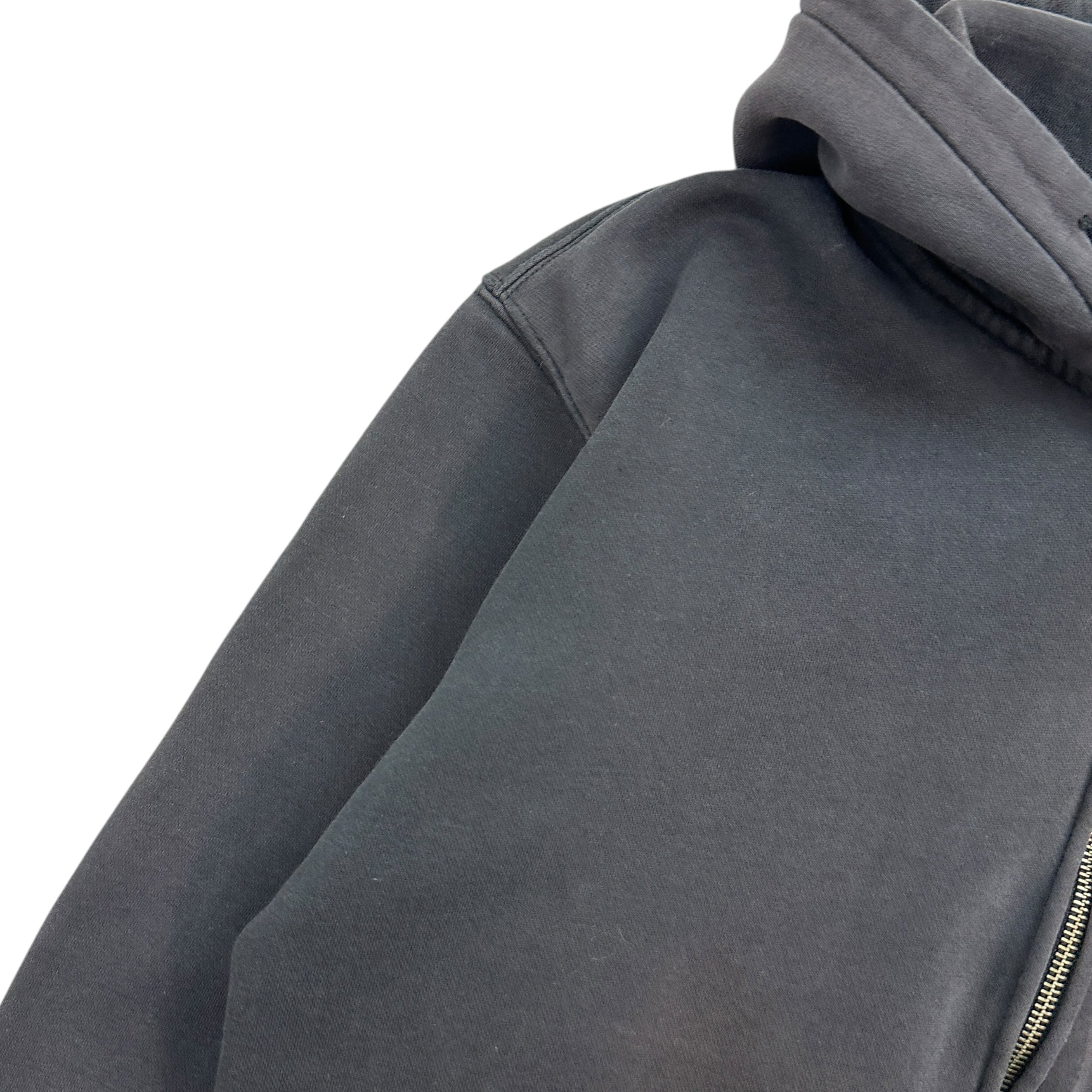 Vintage Social Distortion Zip-up Hoodie Black
