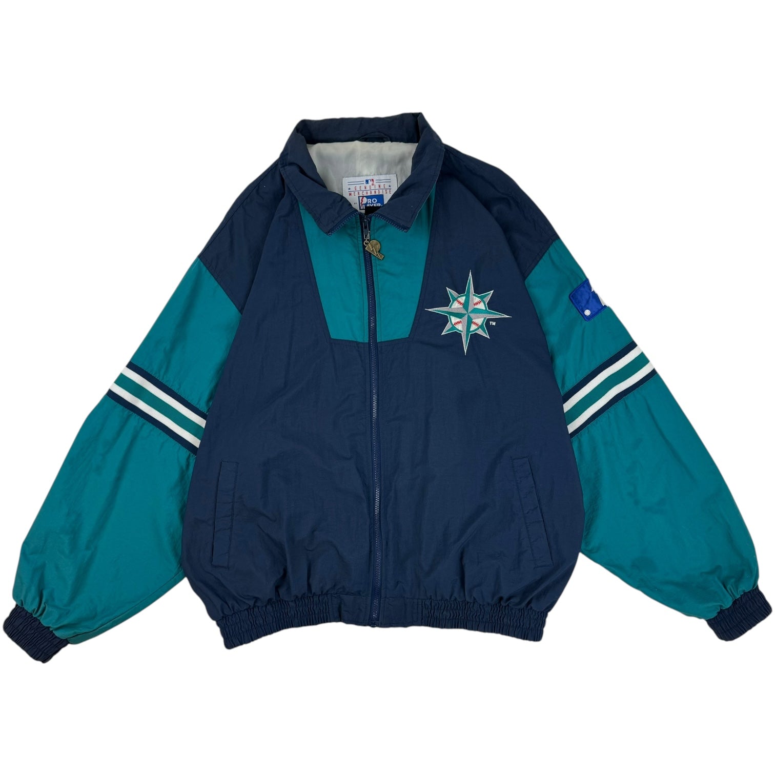 Vintage MLB Pro Player Mariners Jacket Navy/Teal