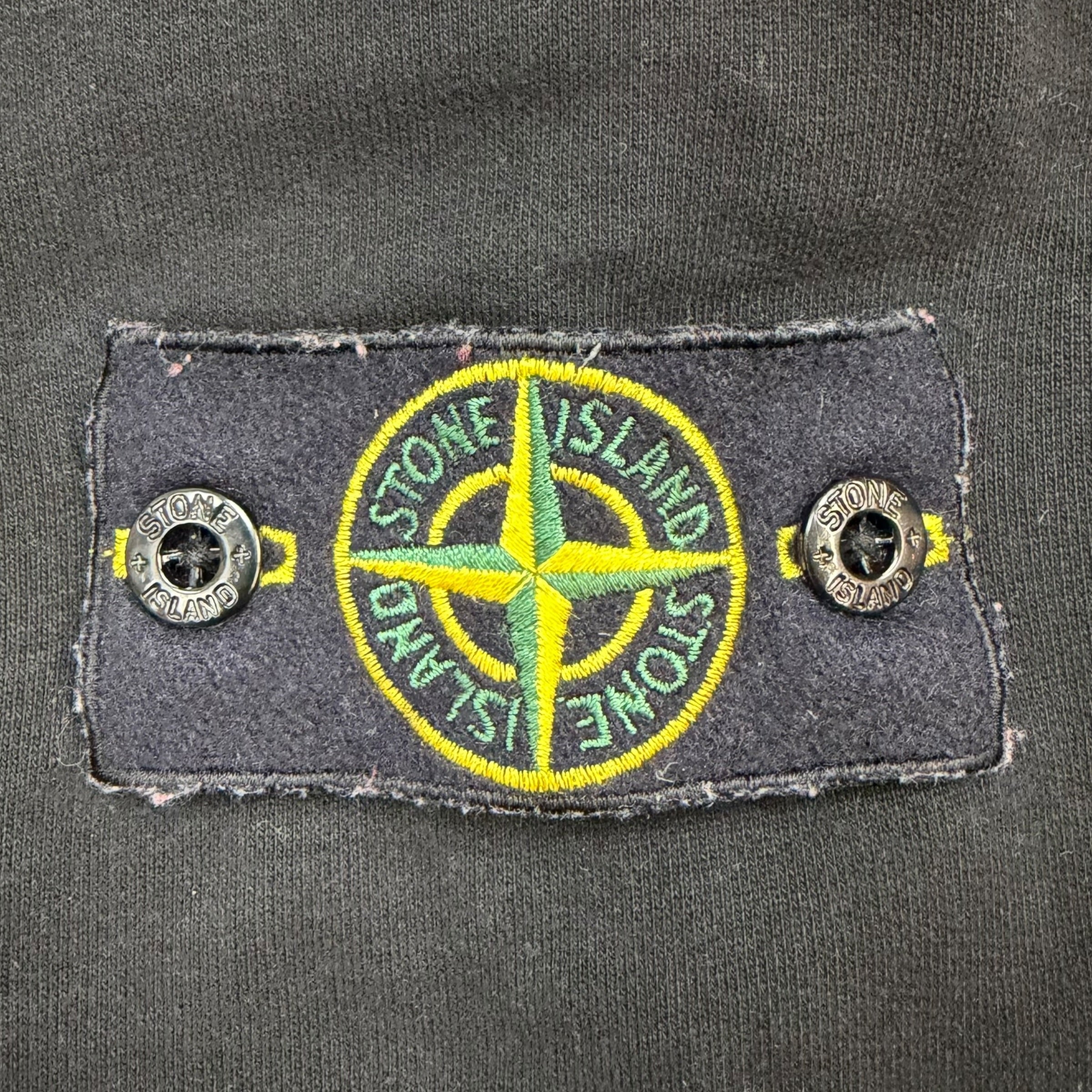 Stone Island Quarter Zip Sweater Black