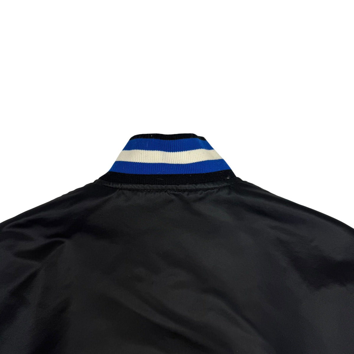 Vintage Starter Orlando Magic Embroidered Satin Bomber Jacket Black