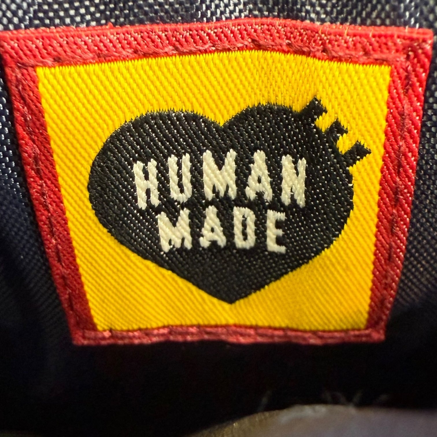 Human Made Nylon Mini Helmet Bag Navy Blue