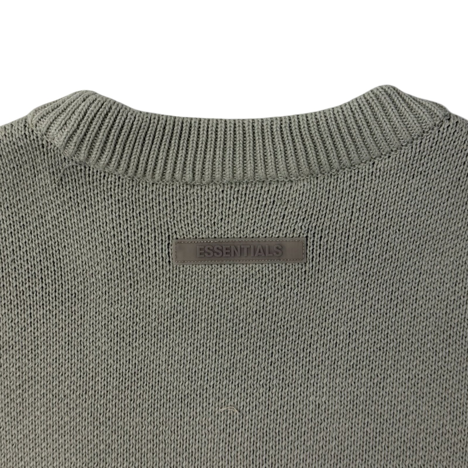 Youth Fear of God Essentials Knit Sweater Concrete