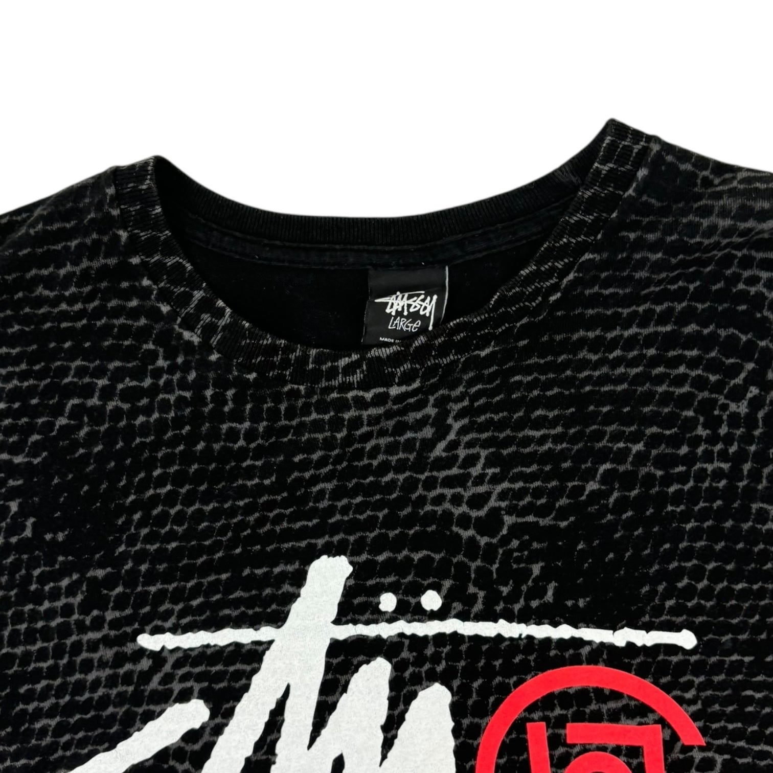 Stussy x CLOT Year of The Snake T-Shirt Black