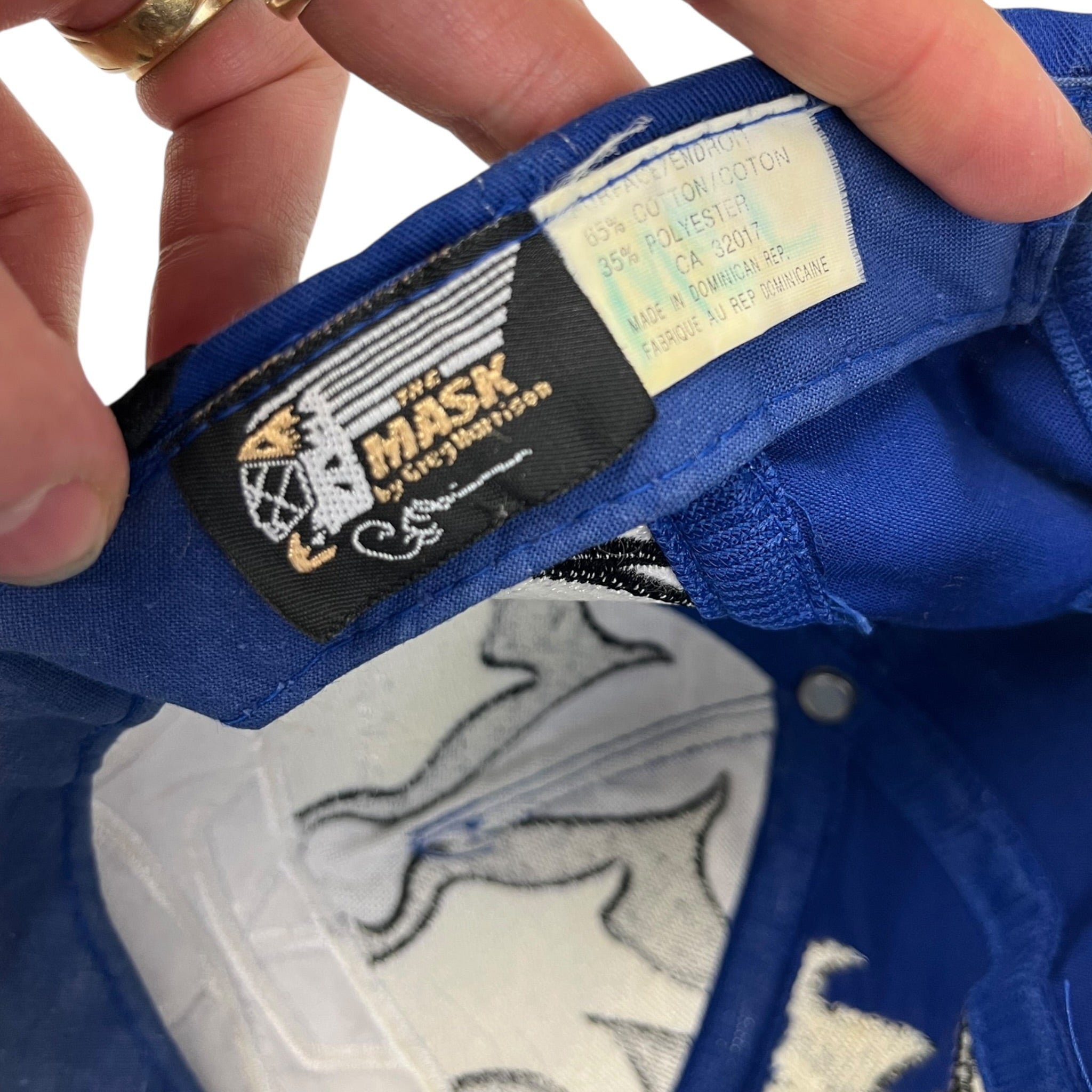 Vintage Toronto Maple Leafs Felix Potvin AKA The Cat “The Mask” Hat